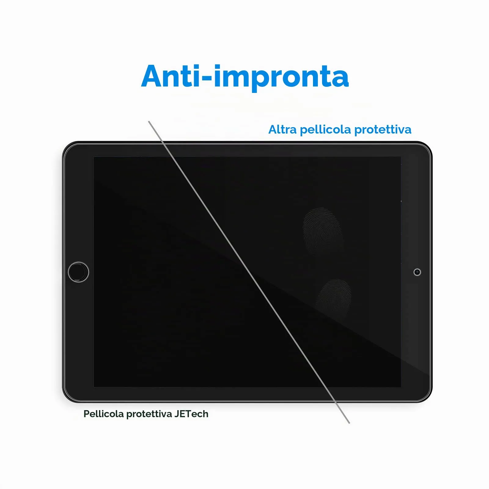 JETech Pellicola Protettiva in Vetro Temperato per iPad 6/5, Air 1/2, Pro 9,7 (1 Pezzo) - immagine 6