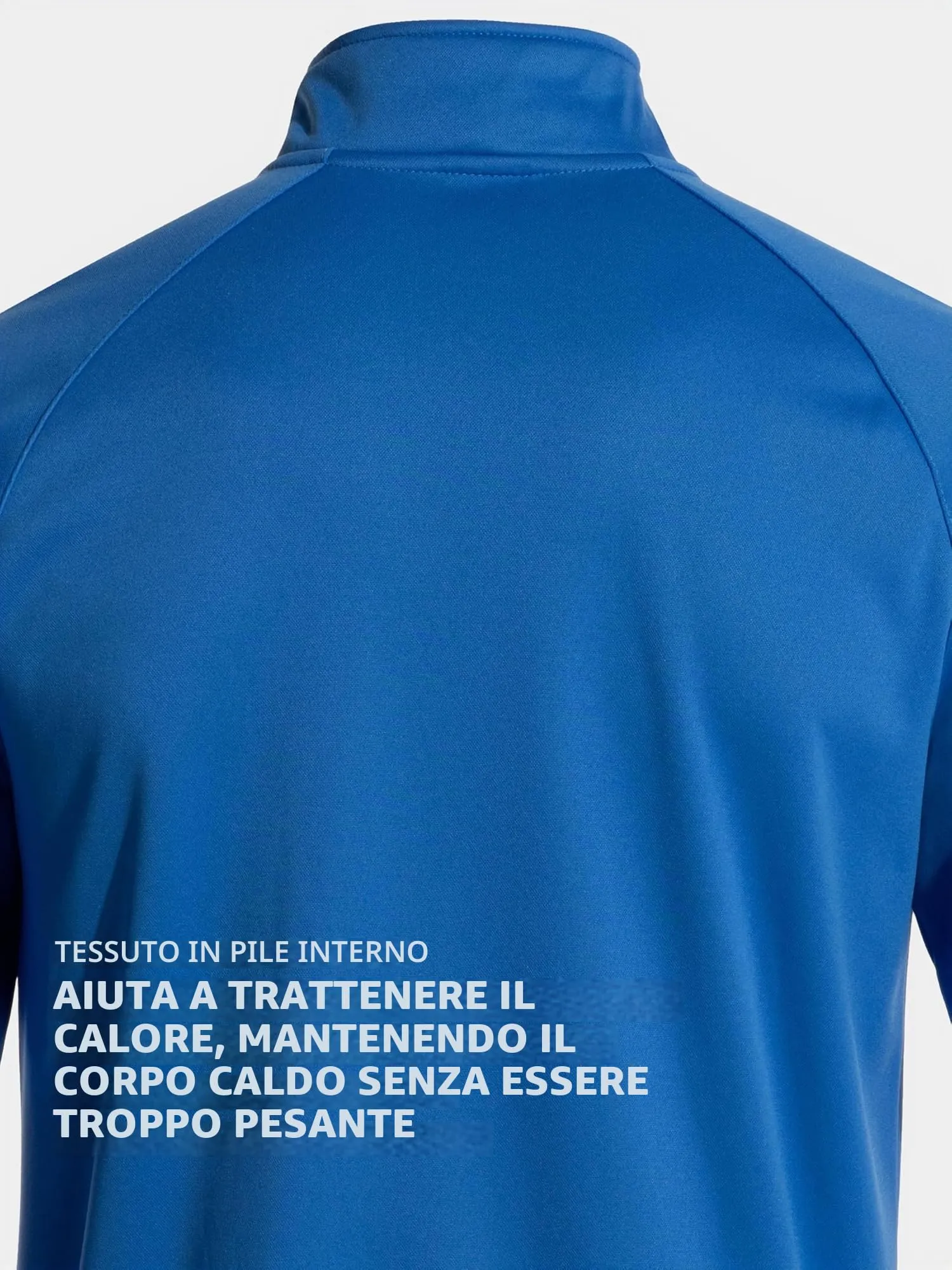 Joma Felpa Faraon Mezza Cerniera - Blue - L - immagine 3