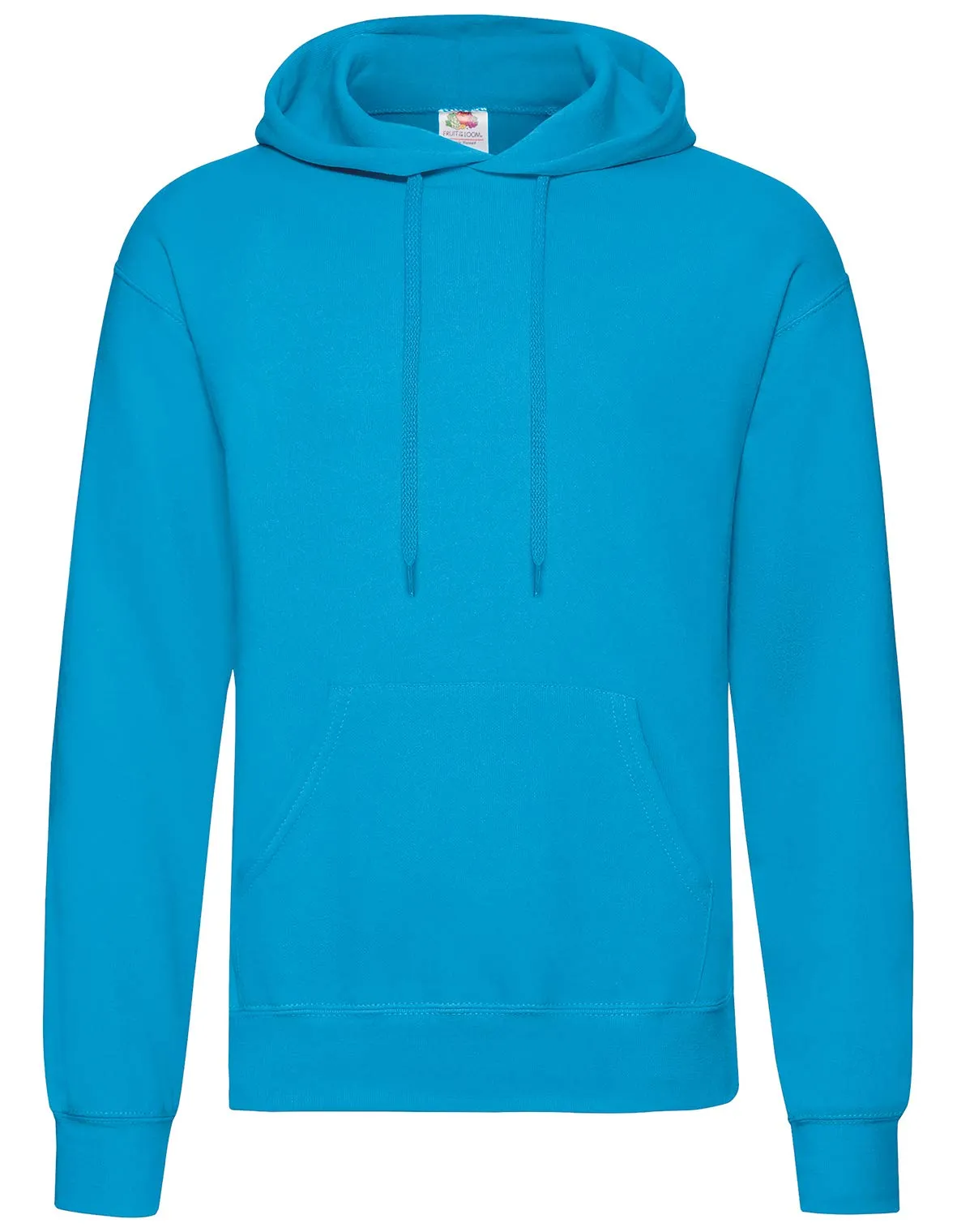 Fruit of the Loom Unisex Hooded Sweatshirt, Azzurro Blue, L - immagine 2
