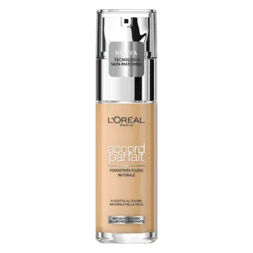 L'Oreal Paris Accord Parfait Fondotinta Liquido, 3.5D/3.5.W Dorè, 30 ml - immagine 1