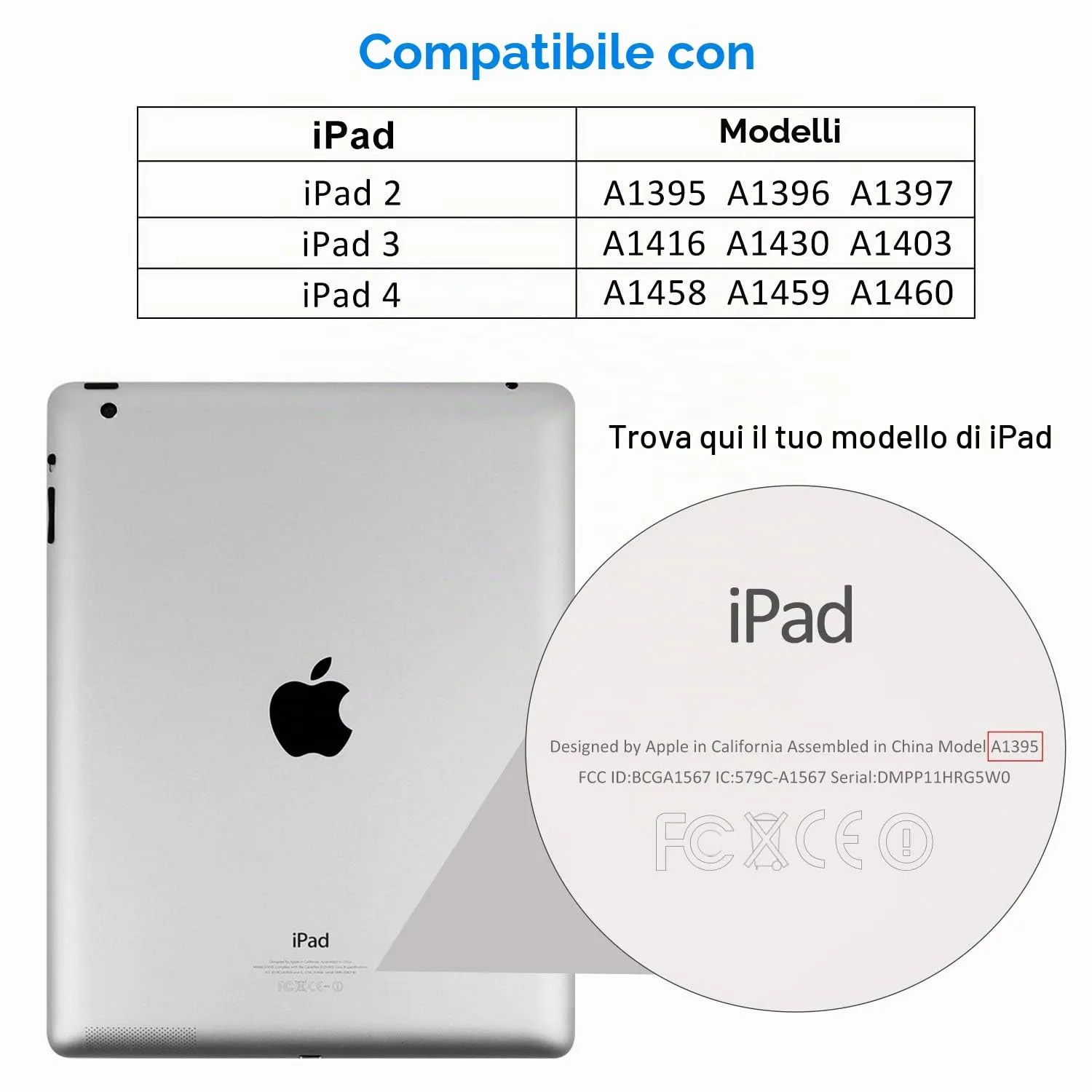 JETech Pellicola Protettiva in Vetro Temperato per iPad 2/3/4 9,7" (2011/2012) - immagine 2