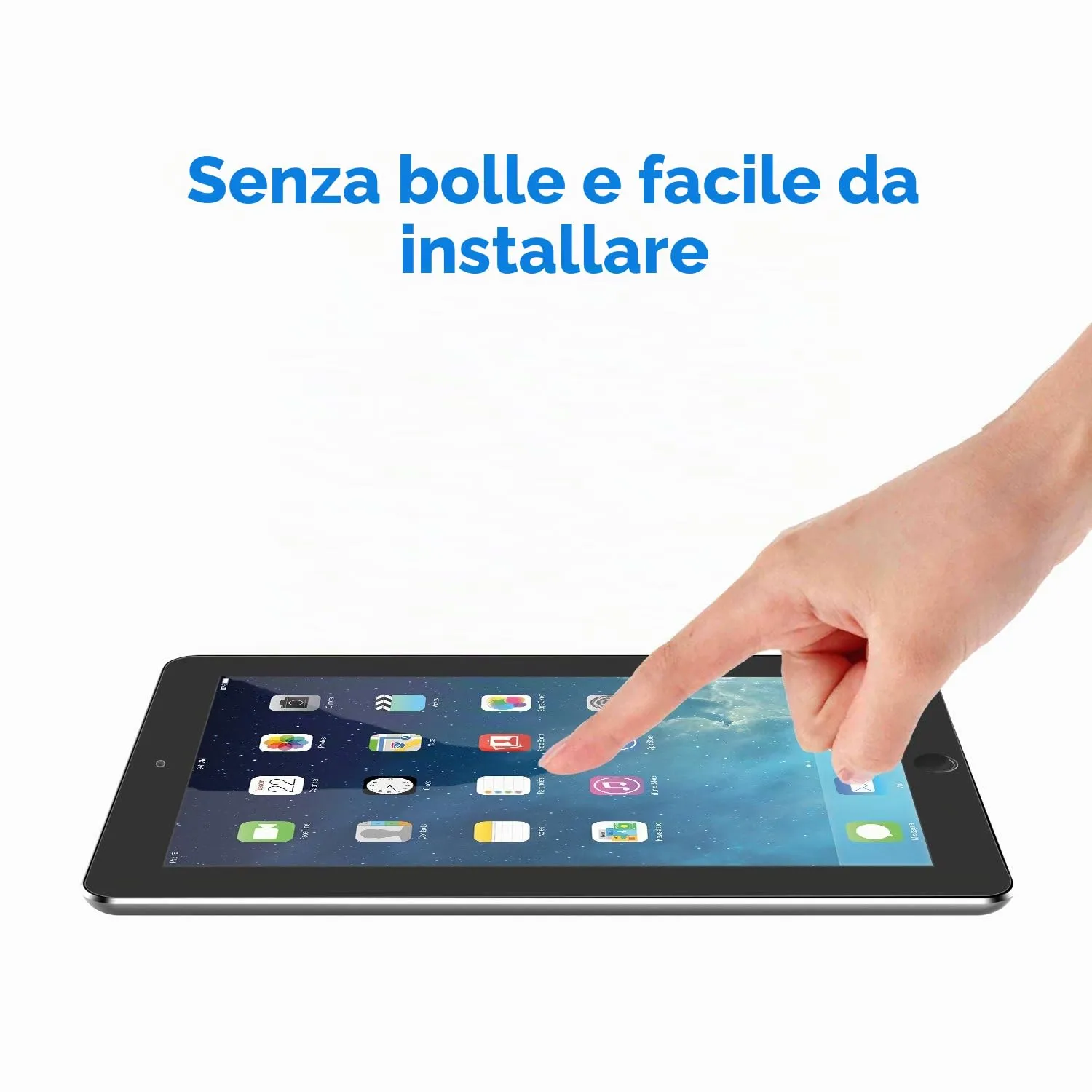 JETech Pellicola Protettiva in Vetro Temperato per iPad 2/3/4 9,7" (2011/2012) - immagine 3