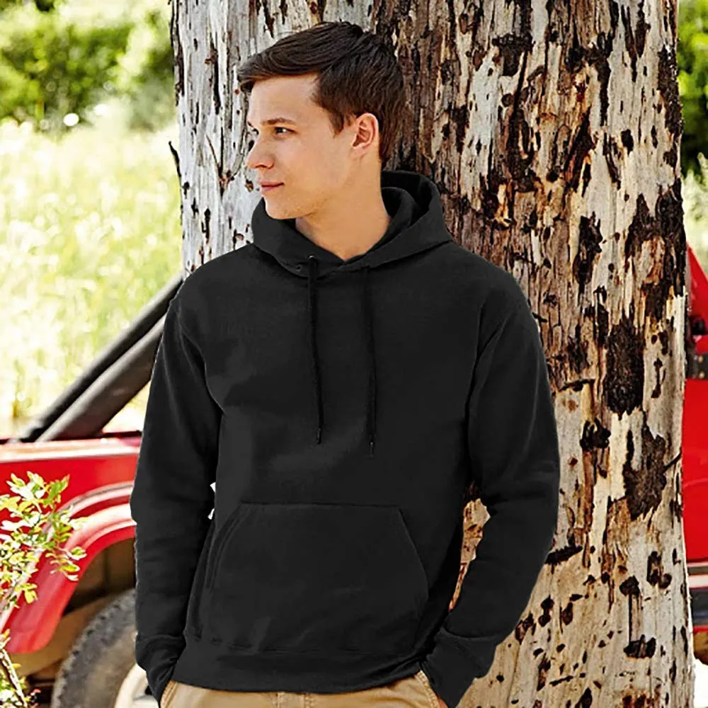 Fruit of the Loom SS106M Men's Hoodie, Green (Classic Olive), XL - immagine 3
