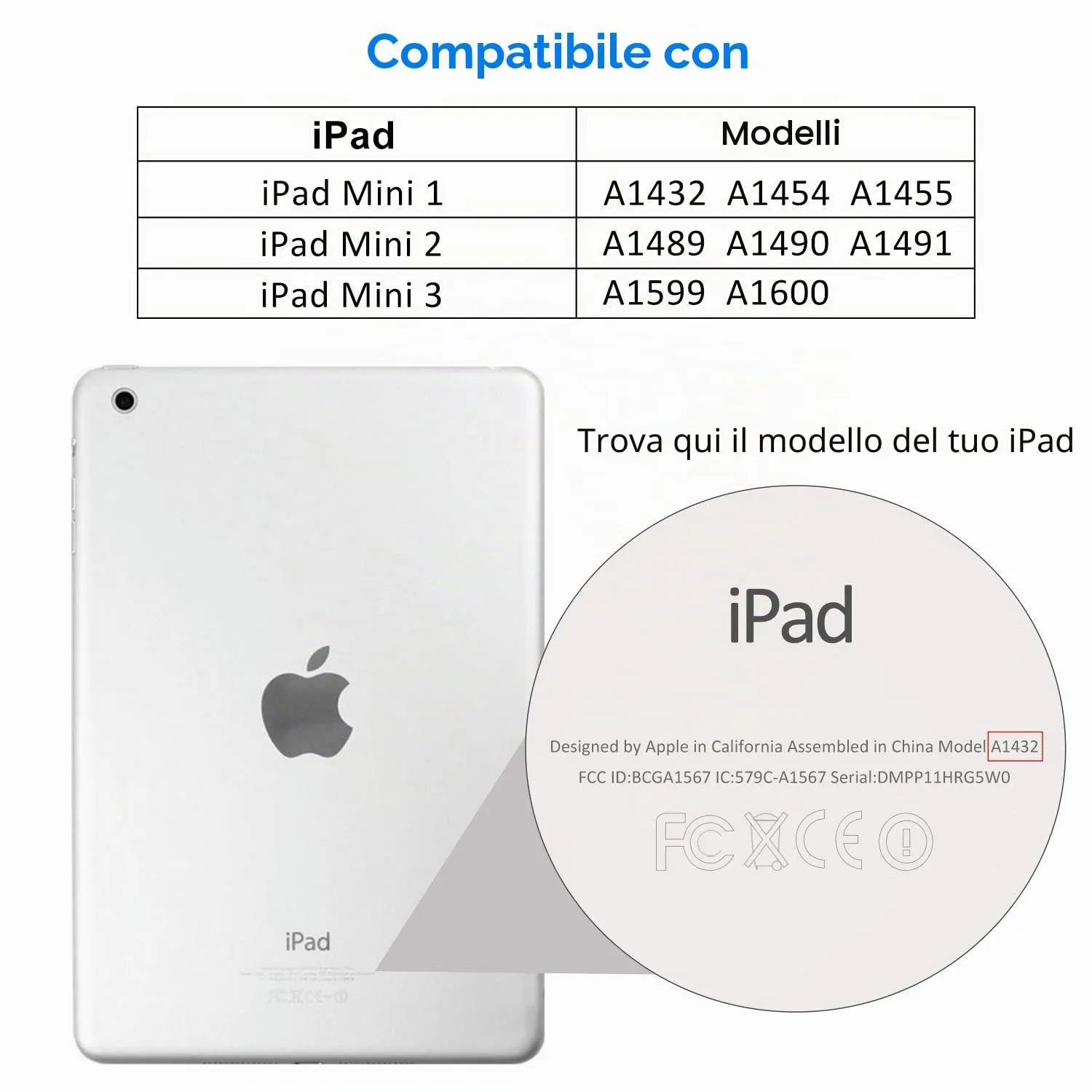 JETech Pellicola Protettiva per iPad mini 3/2/1, 1 Pezzo - immagine 2
