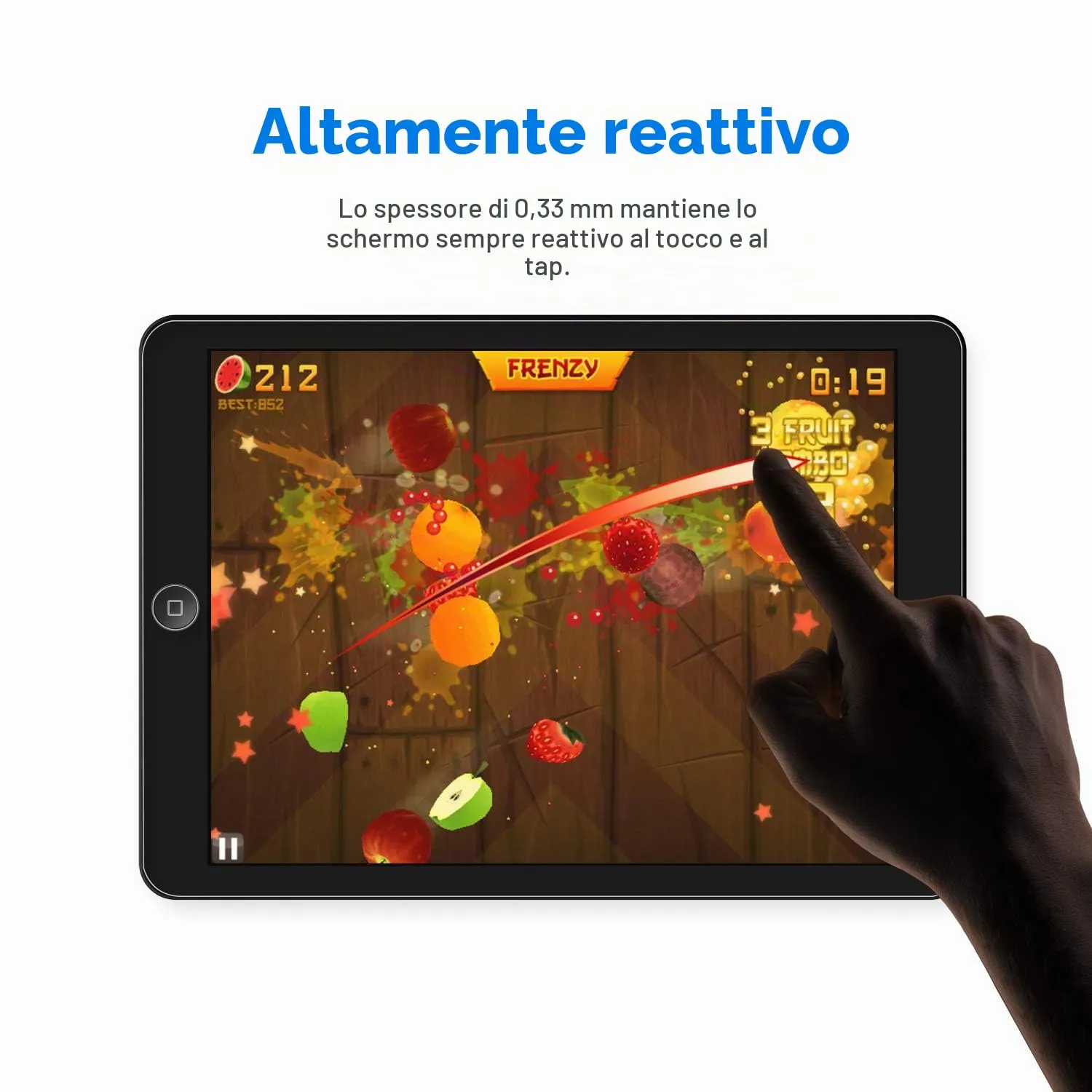 JETech Pellicola Protettiva per iPad mini 3/2/1, 1 Pezzo - immagine 4