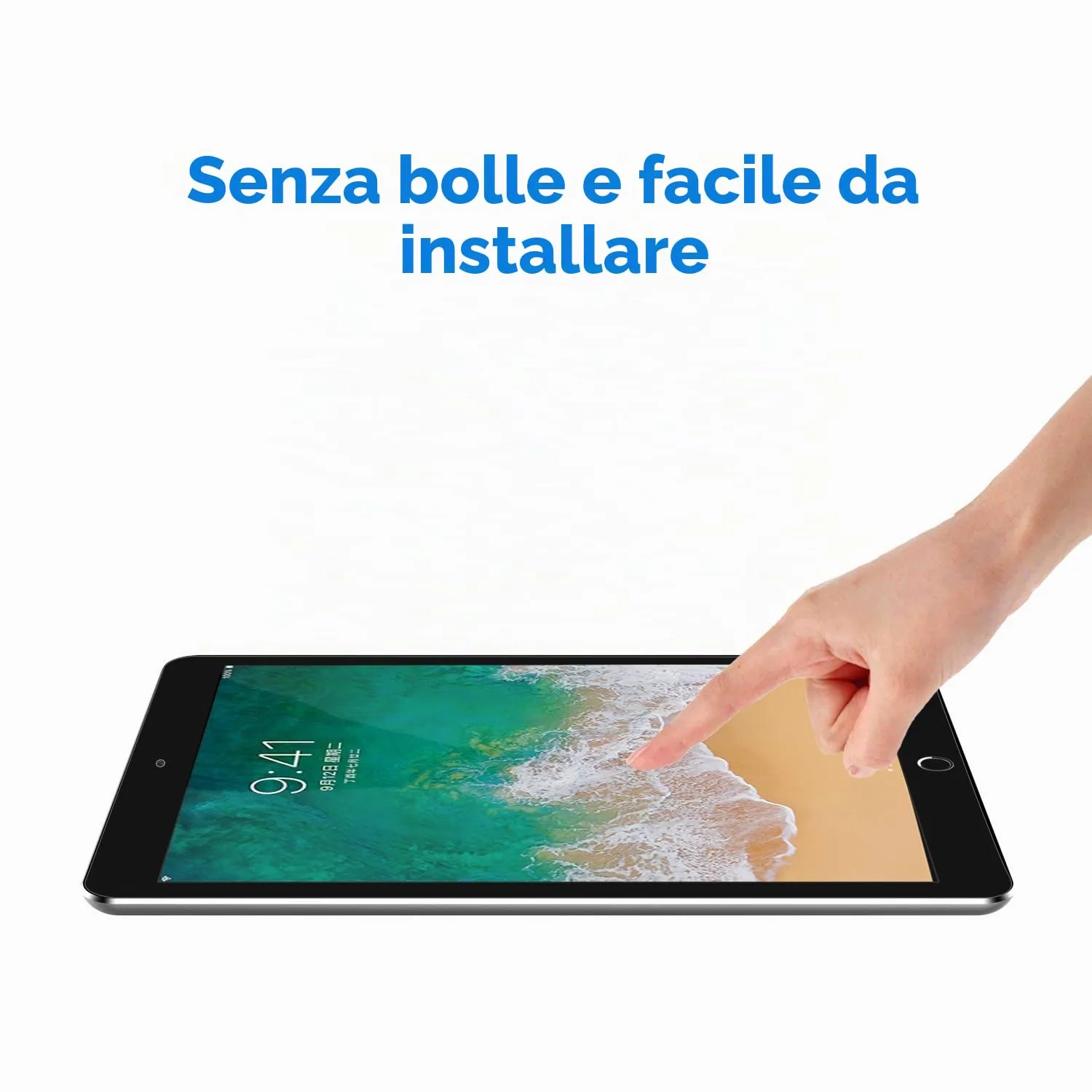 JETech Pellicola Protettiva per iPad Pro 12,9" 2/1, 1 Pezzo - immagine 5