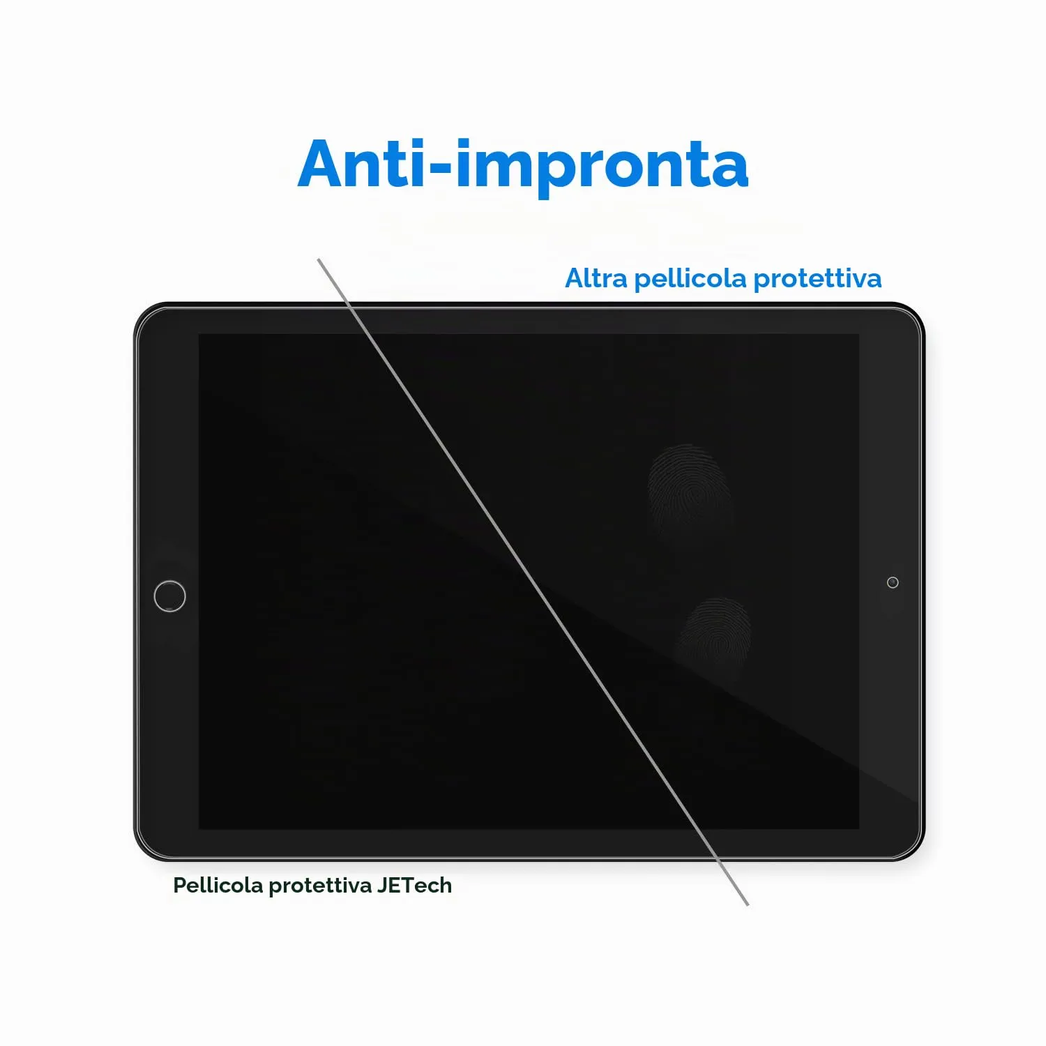 JETech Pellicola Protettiva per iPad Pro 12,9" 2/1, 1 Pezzo - immagine 6