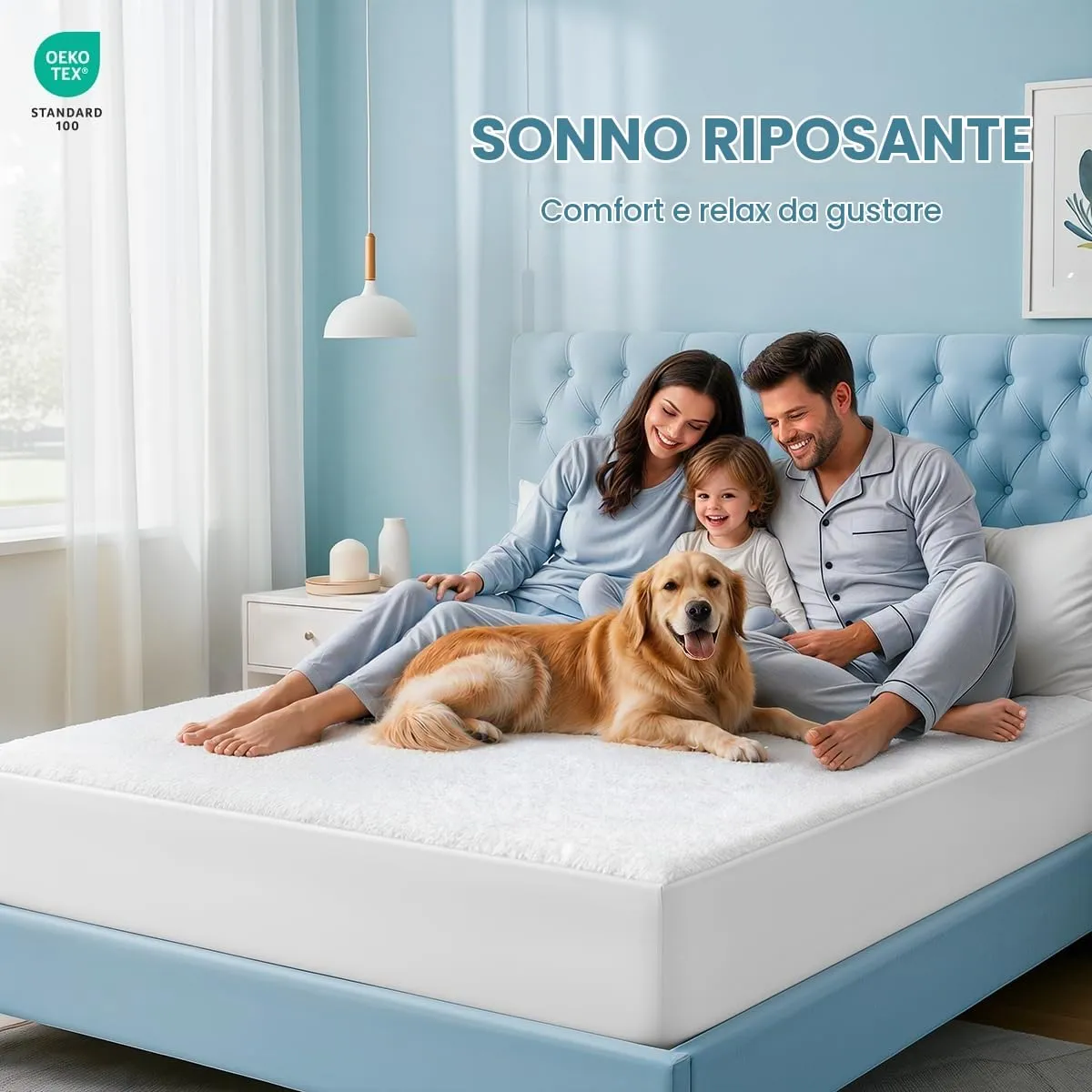 Utopia Bedding Waterproof Mattress Protector, Full Size, Premium Terry 200 GSM, White - immagine 8