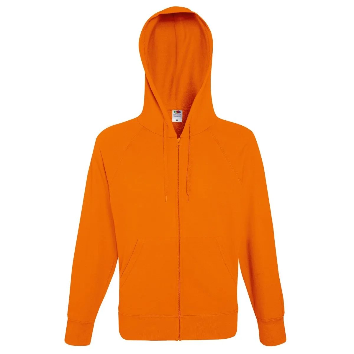 Fruit of the Loom Felpa con Cappuccio, Arancione, L Uomo - immagine 3