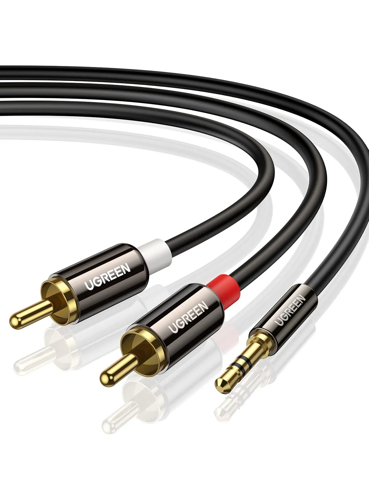 UGREEN Cavo RCA Jack 3,5mm a 2RCA Audio (5M) - immagine 1