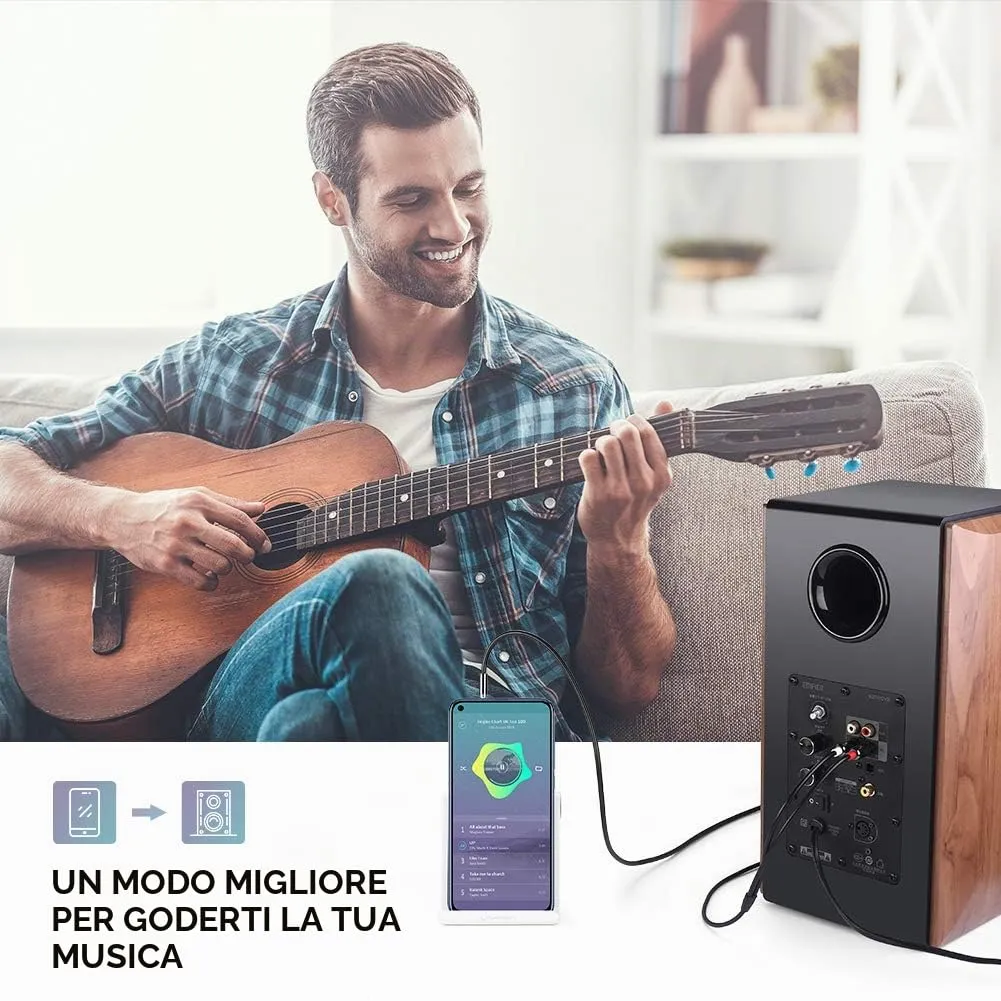 UGREEN Cavo RCA Jack 3,5mm a 2RCA Audio (5M) - immagine 8