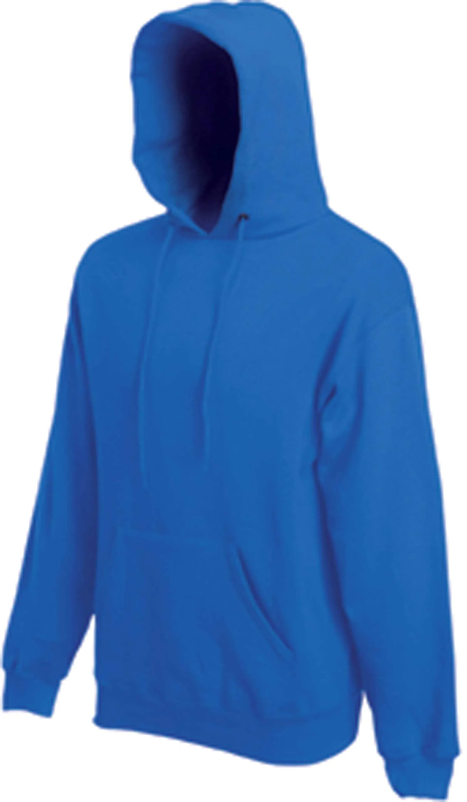 Fruit of the Loom Hooded Sweatshirt, Royal Blue, Men's S - immagine 2