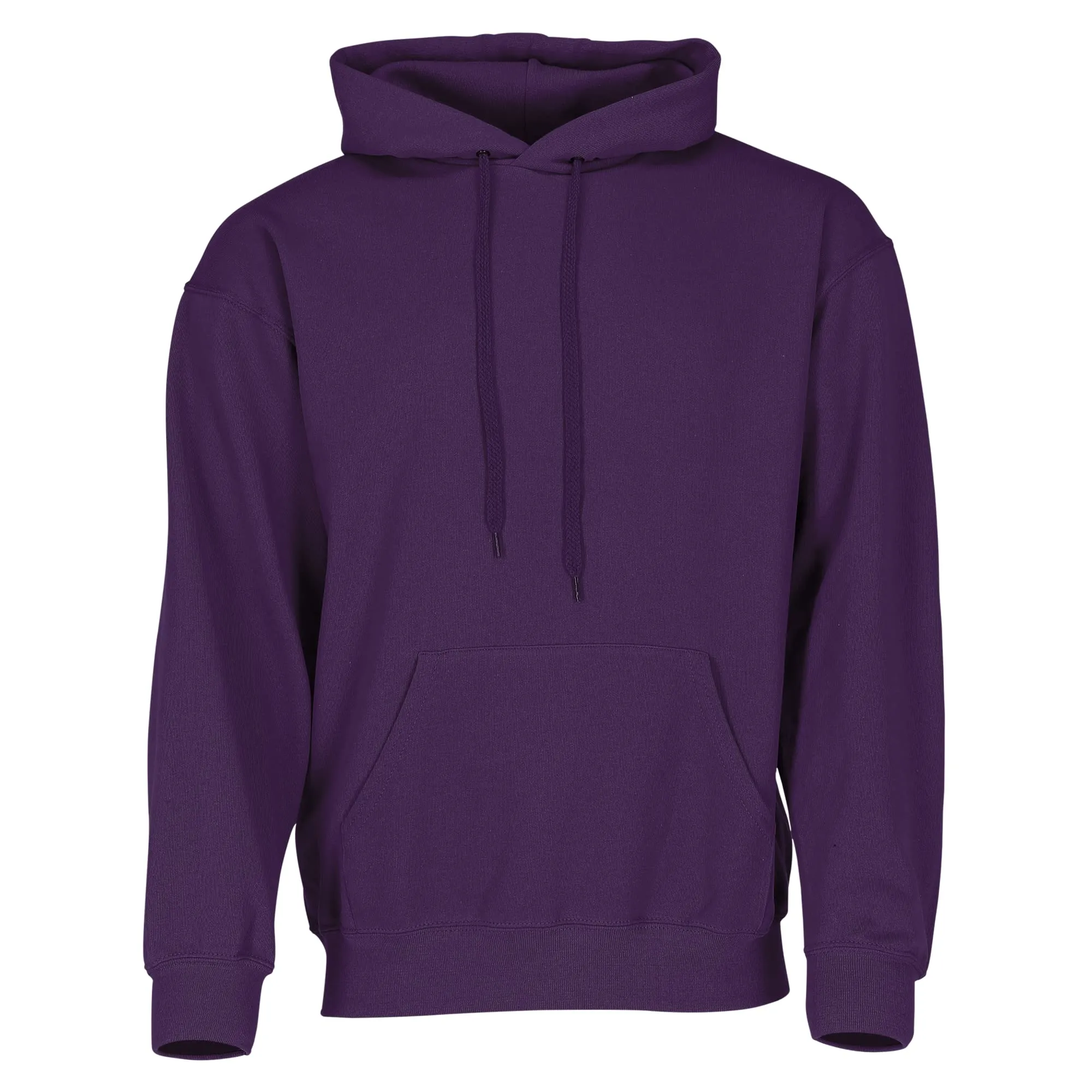 Fruit of the Loom Felpa classica con cappuccio da uomo, Viola, S - immagine 1