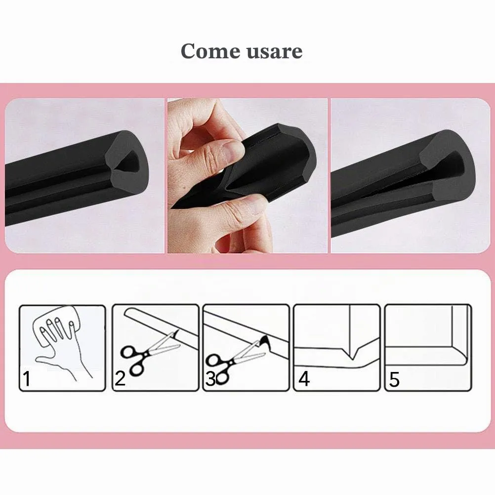 Vicloon Protezioni per Bordi Paraspigoli Anti Collisione, 2M x 2 Pezzi - immagine 3