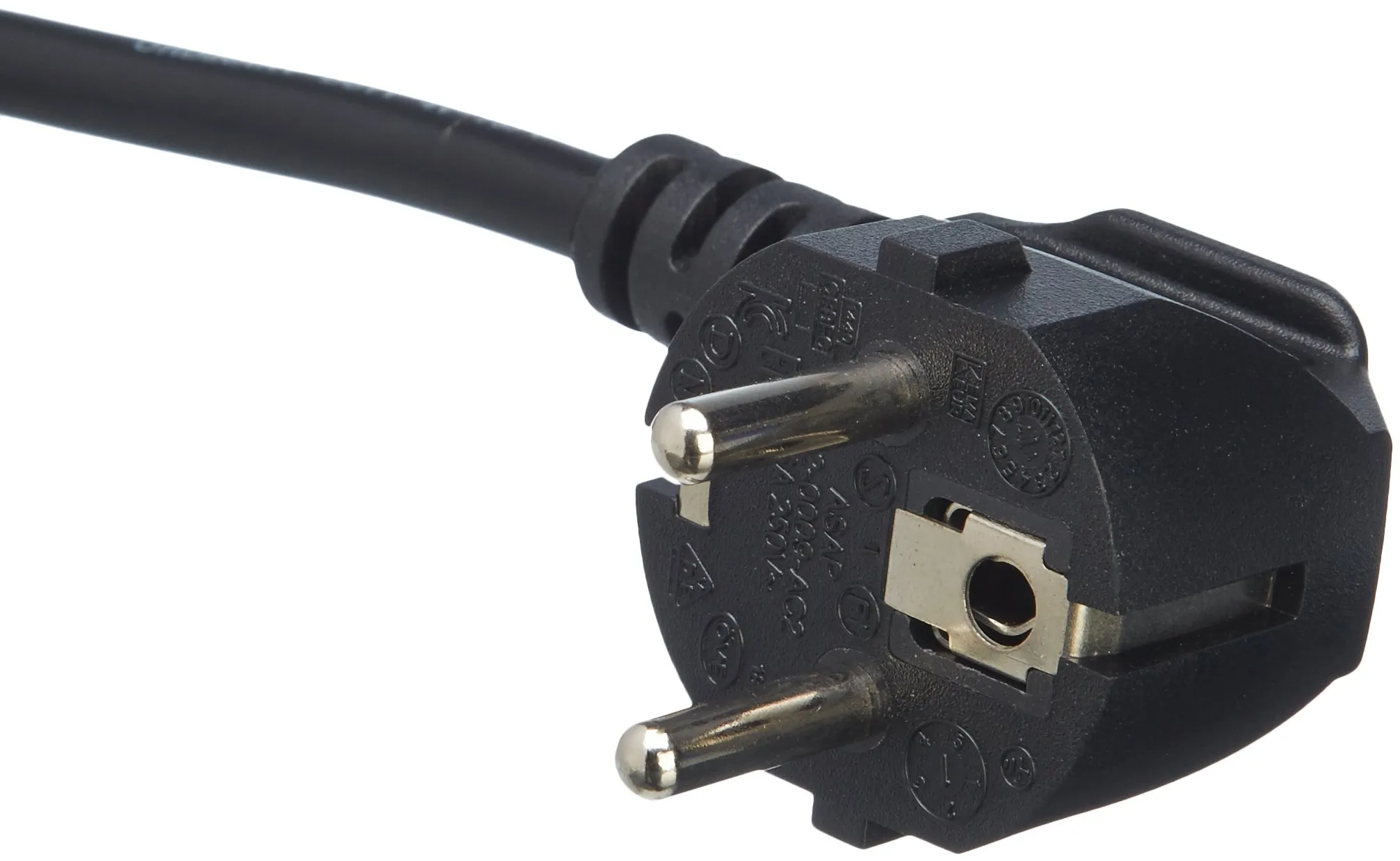 Amazon Basics Cavo di Alimentazione CEE 7/7 a IEC320C13, 3 m, Nero - immagine 3