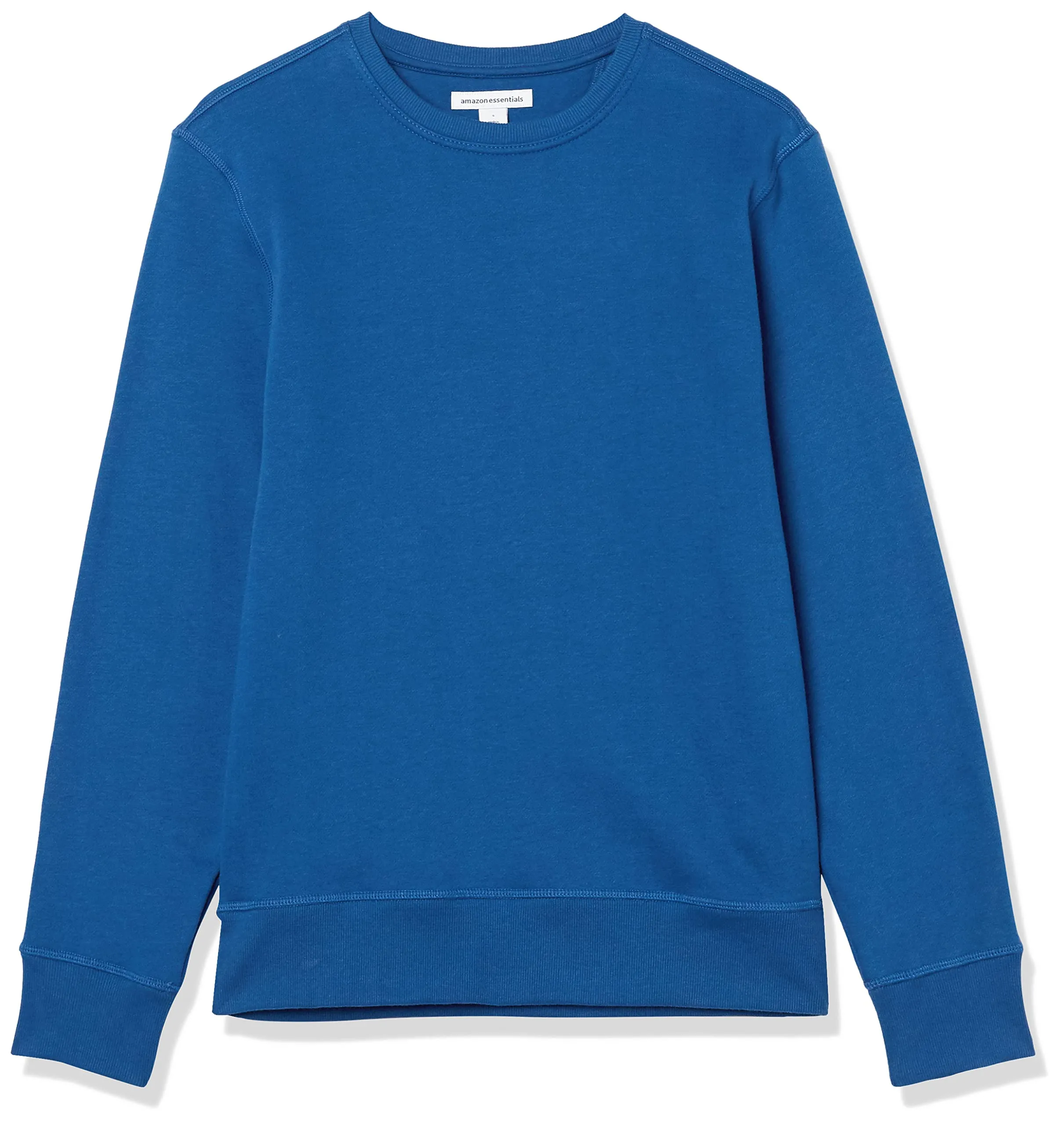 Amazon Essentials Felpa girocollo in pile Uomo, Blu Puntinato, XL - immagine 7