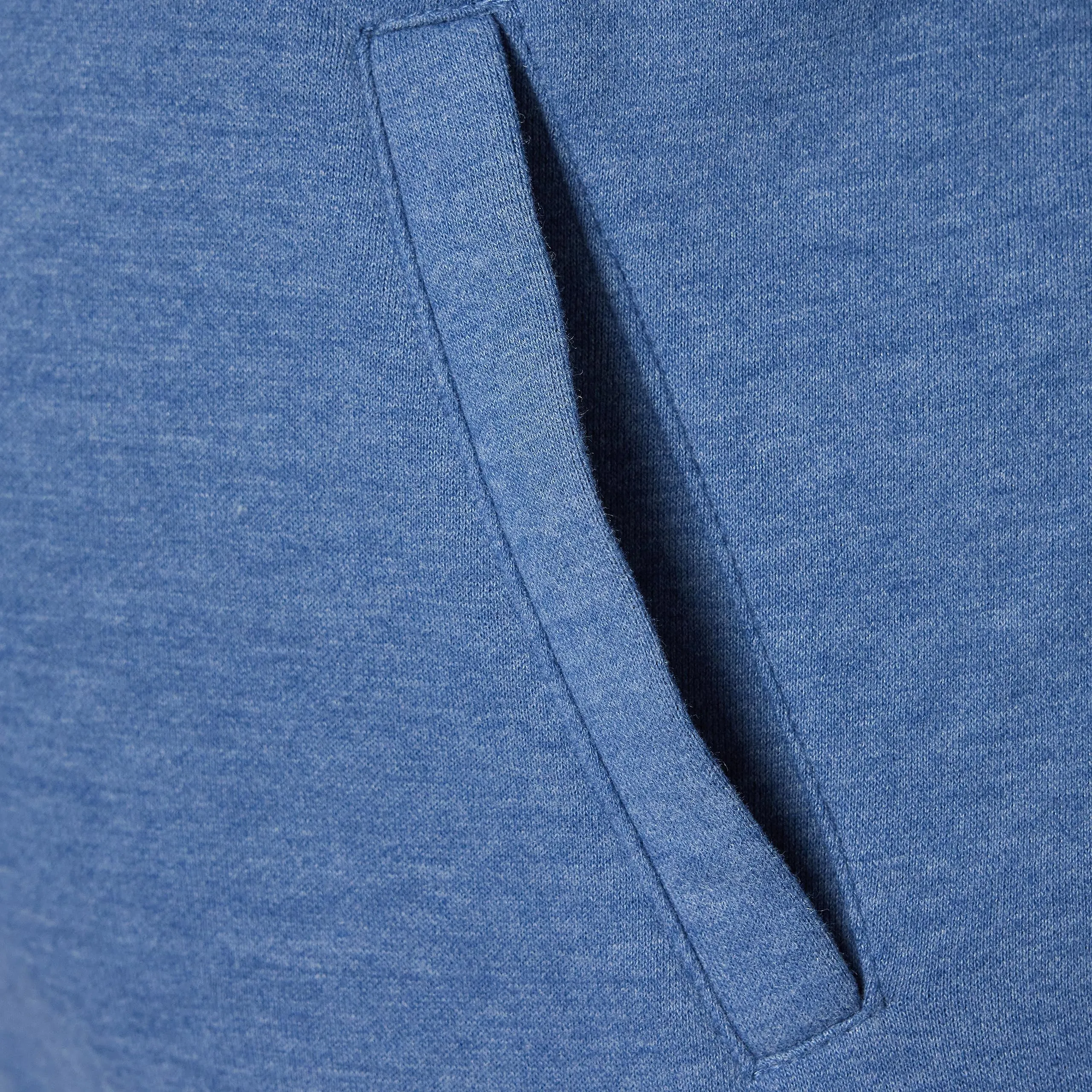 Amazon Essentials Maglione in Pile con Zip Integrale Uomo, Blu Puntinato, M - immagine 7