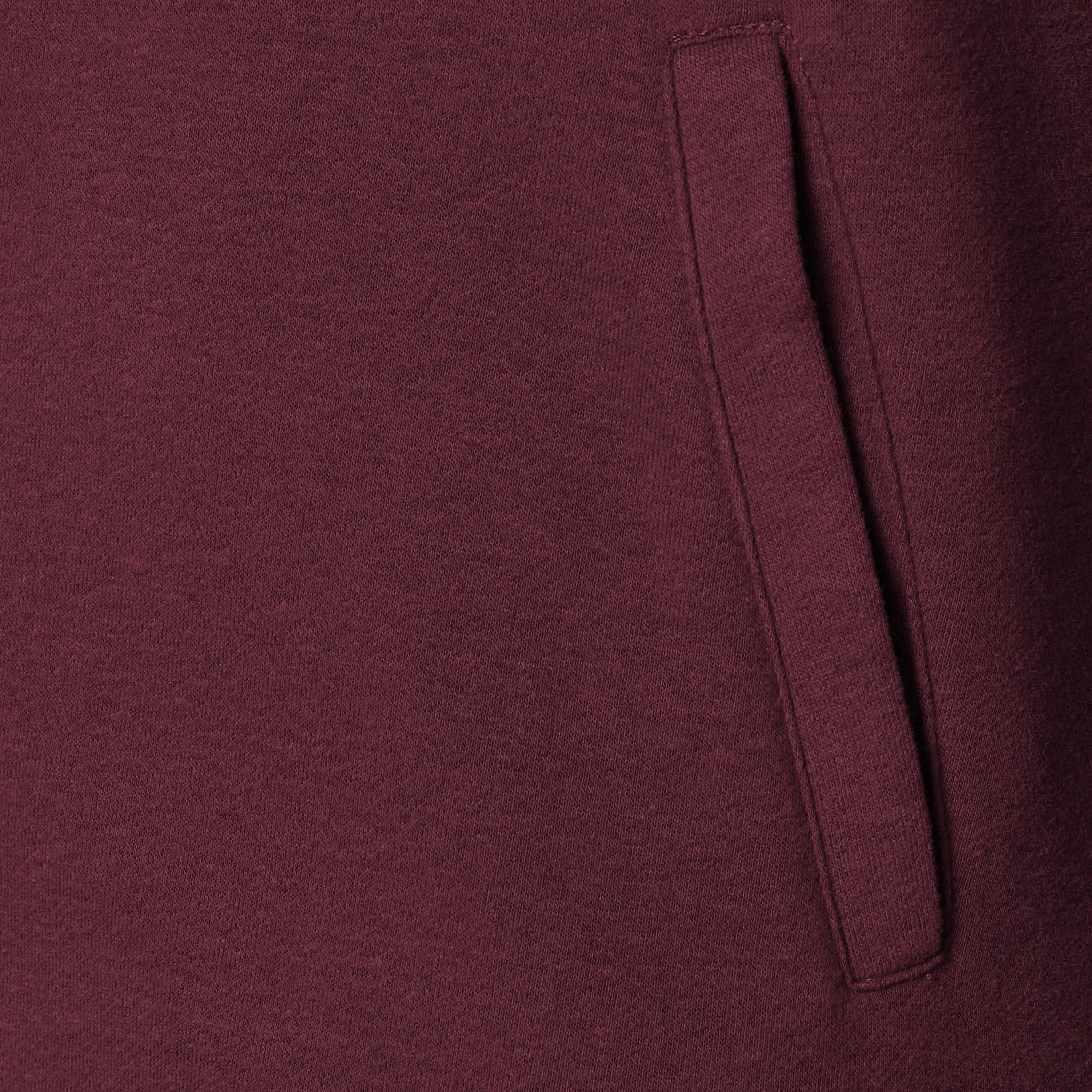 Amazon Essentials Maglione in Pile con Zip Integrale Uomo, Bordeaux, M - immagine 7
