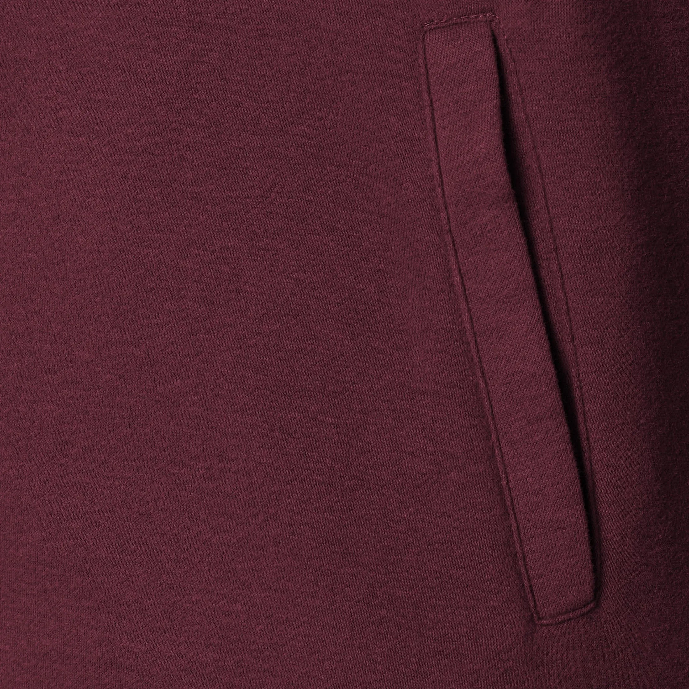Amazon Essentials Maglione in Pile con Zip Integrale Vestibilità Classica Uomo, Bordeaux, XS - immagine 5