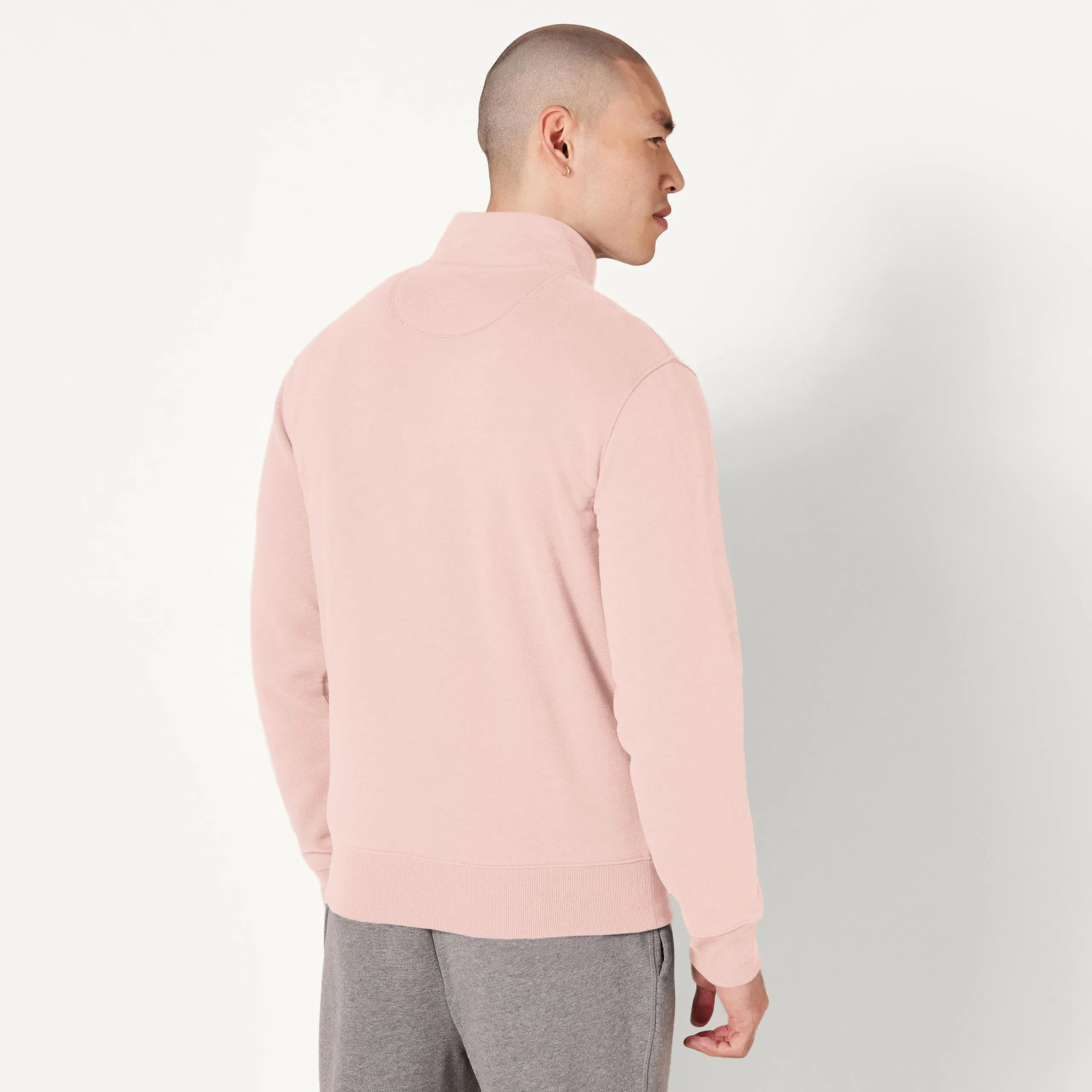 Amazon Essentials Maglione in Pile con Zip Integrale, Rosa, S - immagine 2