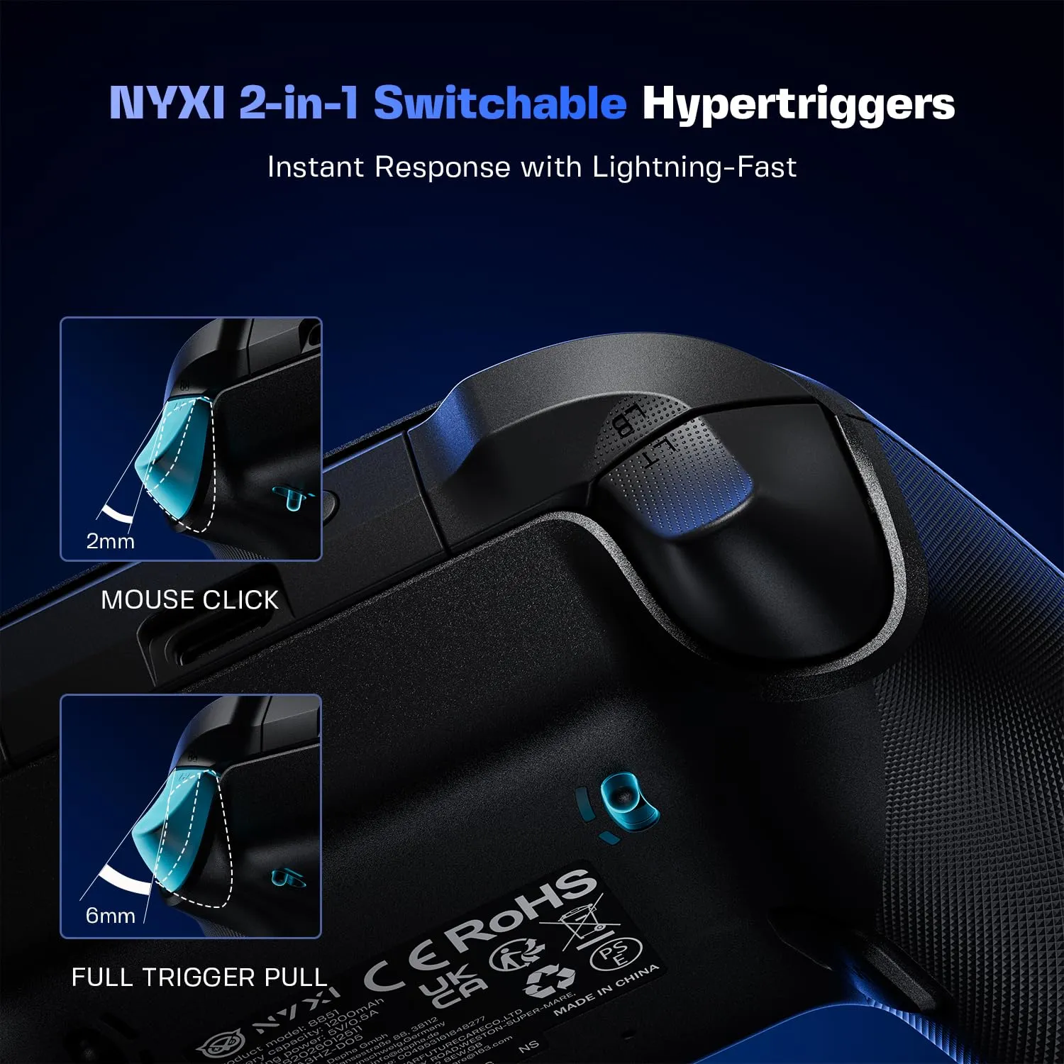 NYXI Controller Wireless per Switch - immagine 5