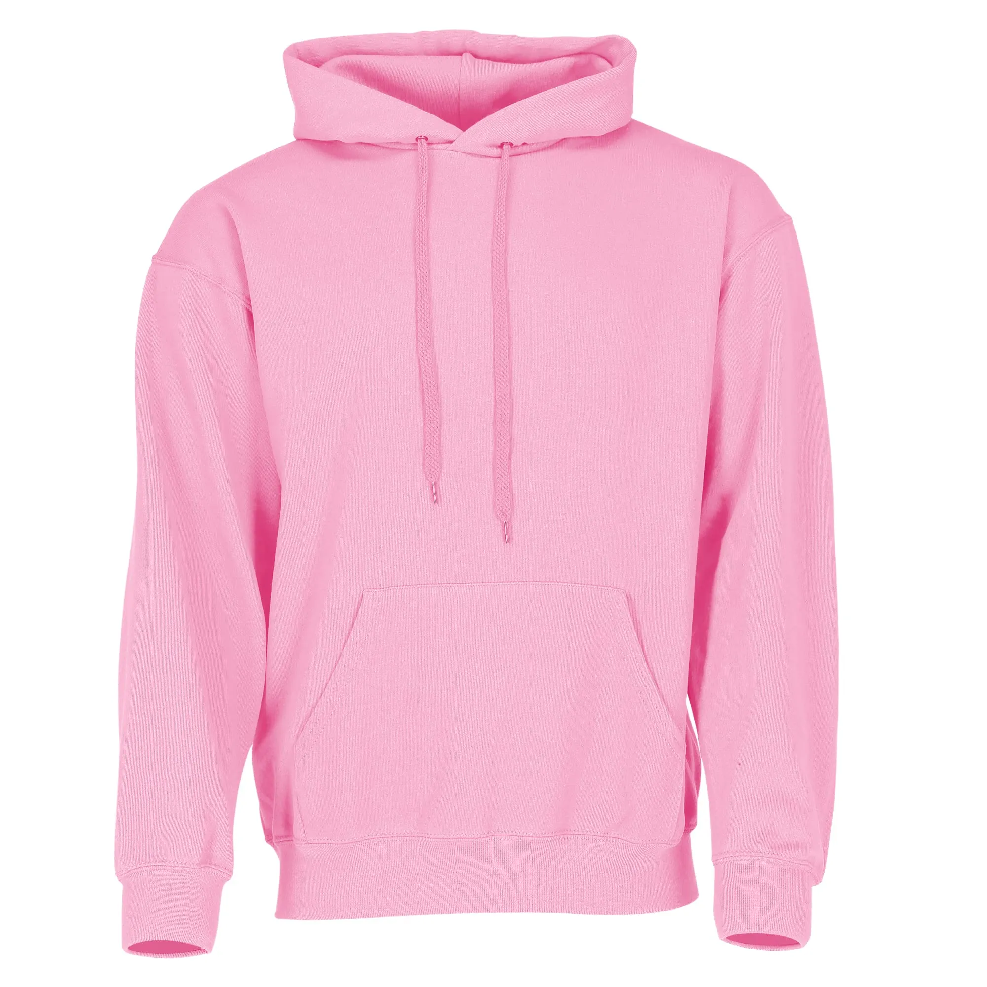Fruit of the Loom Felpa con cappuccio da uomo, Rosa, M - immagine 1