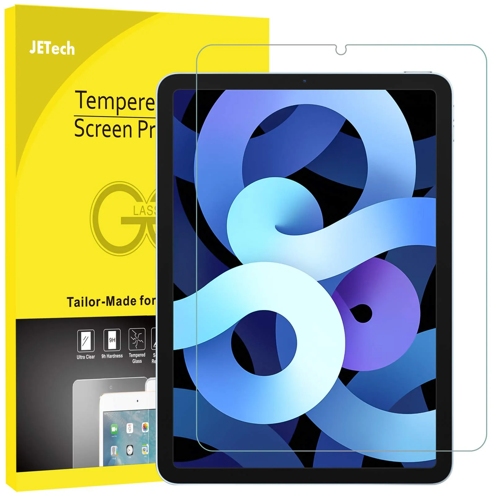 JETech Pellicola Protettiva per iPad Air 5/4 (10,9 pollici) - immagine 1