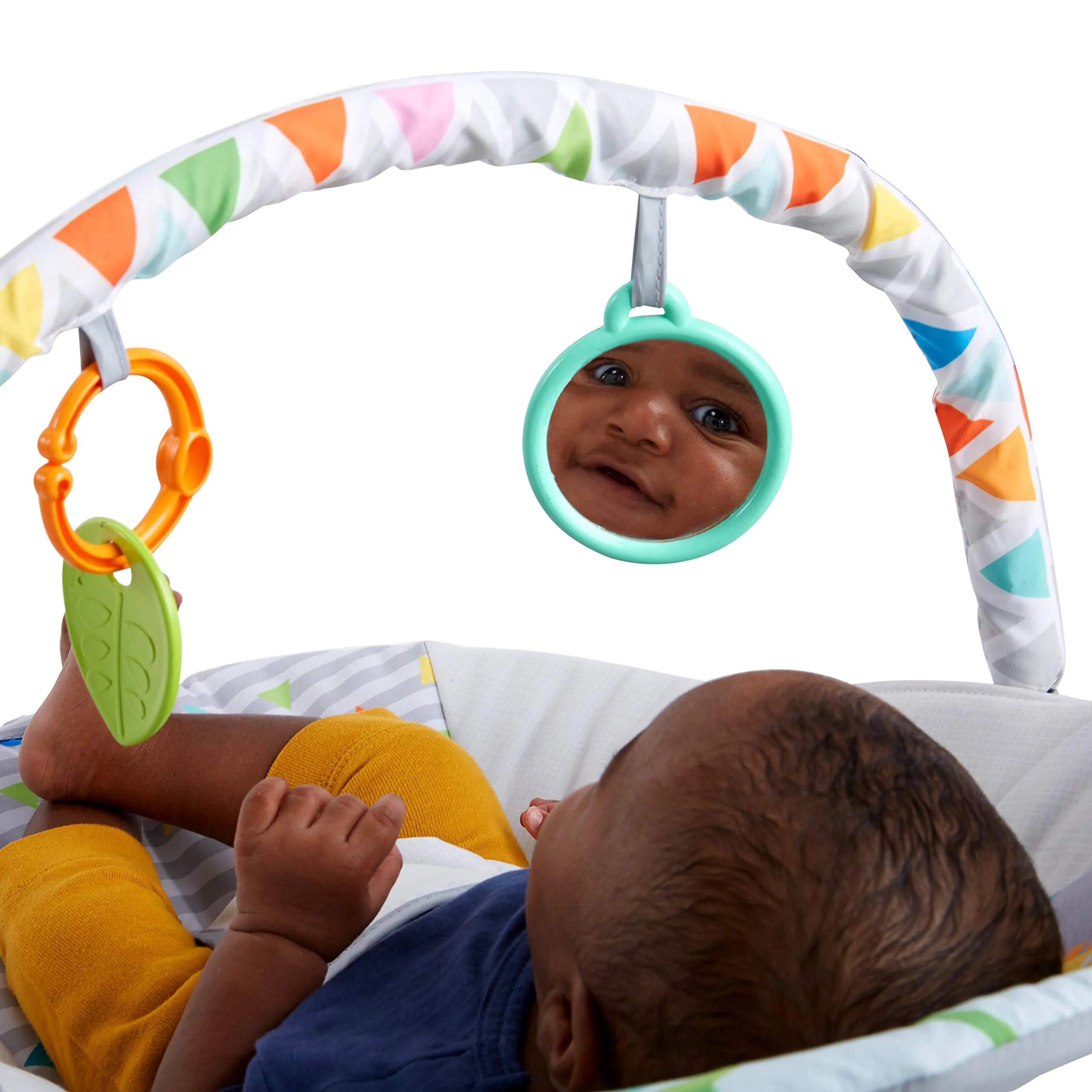 Bright Starts Seggiolino Vibrante Rilassante Safari Fun, 0-6 Mesi fino a 9 kg - immagine 10