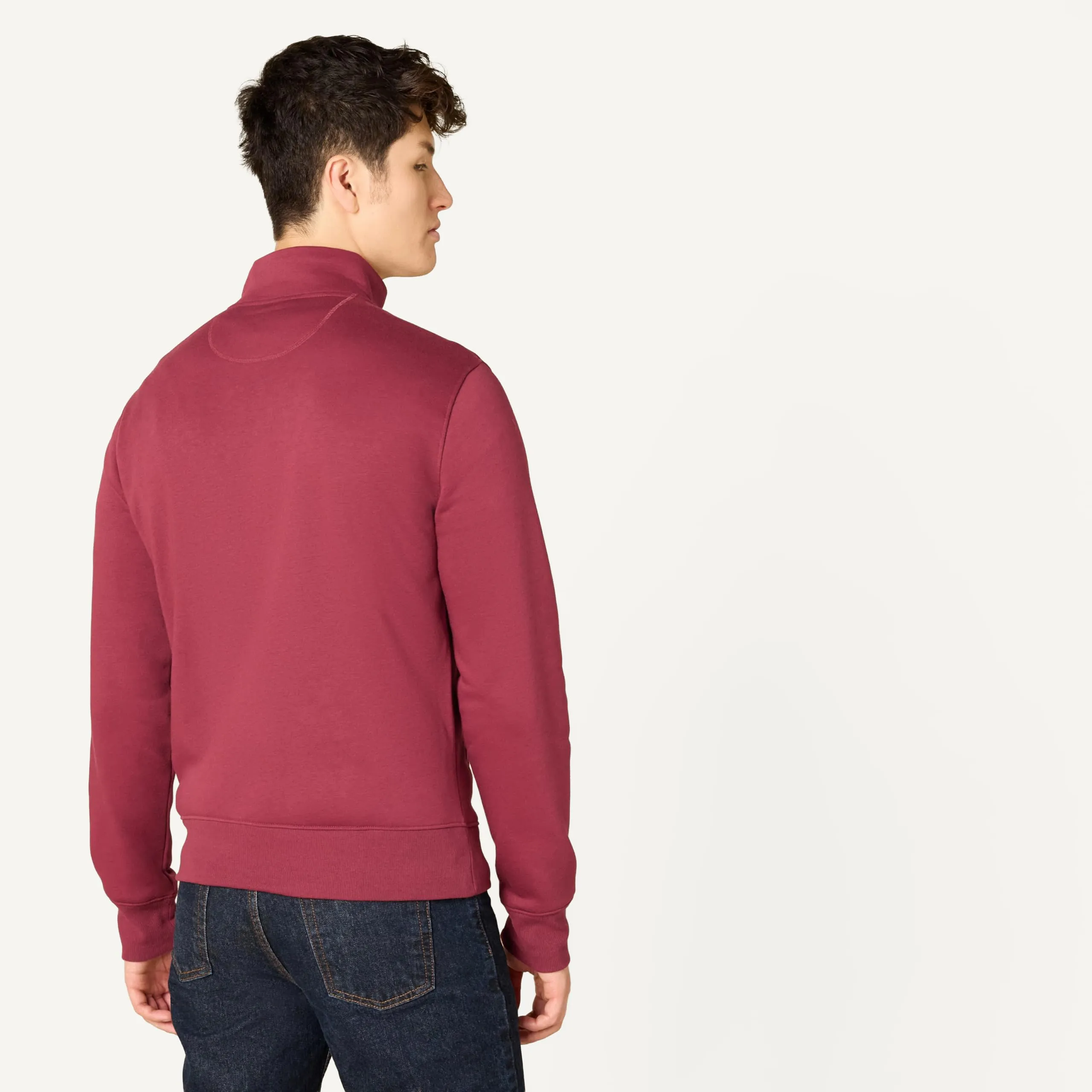 Amazon Essentials Maglione in Pile con Zip Integrale, Rosso, XXL - immagine 4