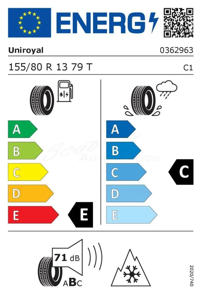 Uniroyal AllSeasonExpert 2 155/80R13 79T M+S - immagine 2