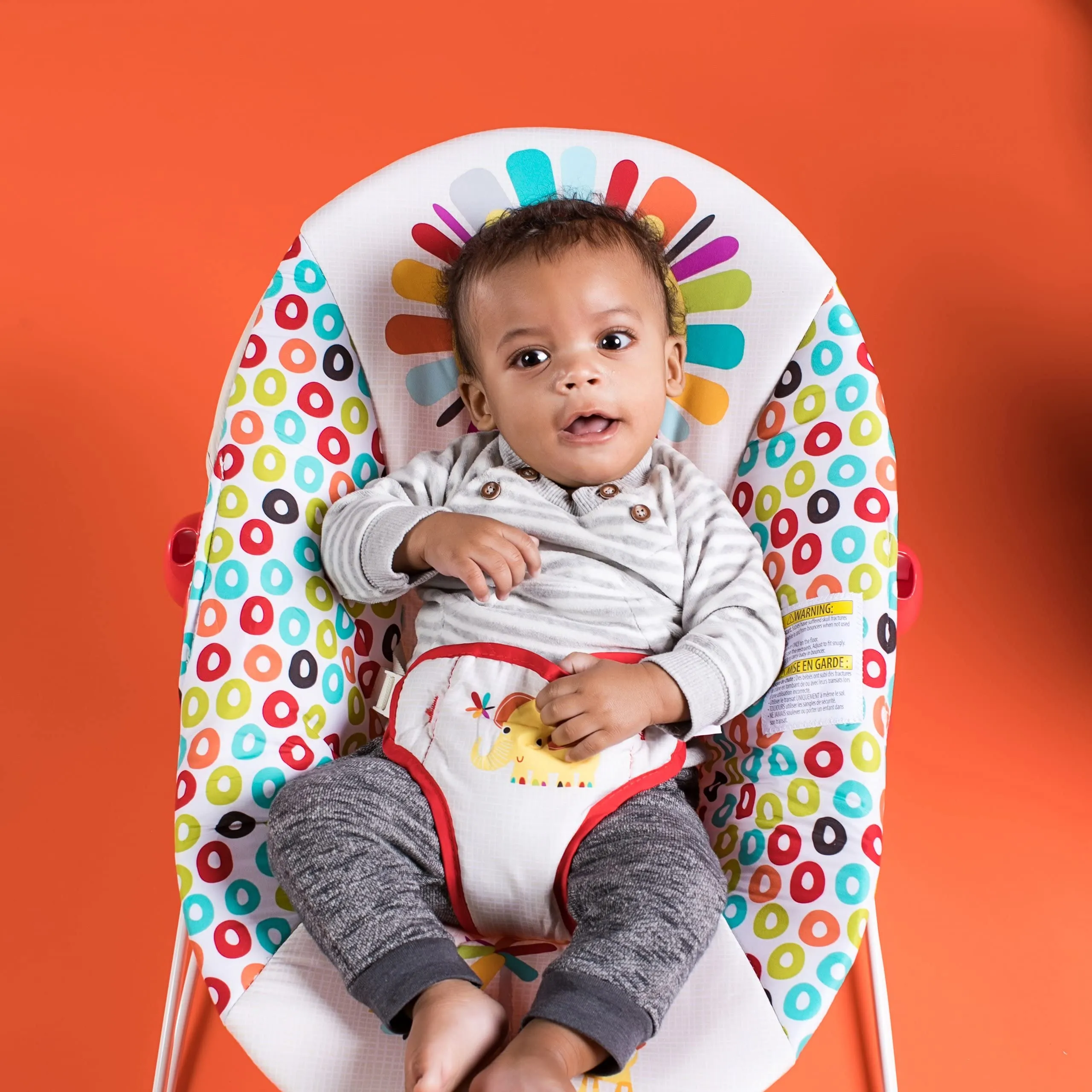 Bright Starts Seggiolino Vibrante Playful Paradise per Neonati 0-6 Mesi - immagine 3