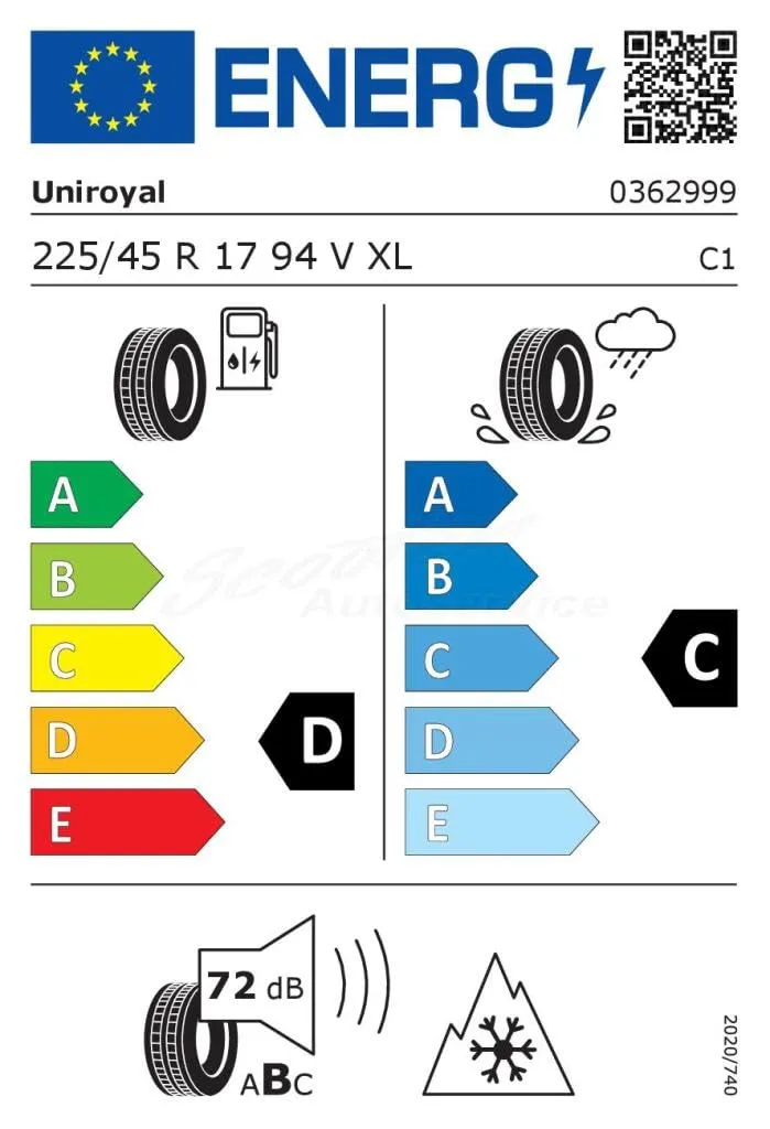 Uniroyal AllSeasonExpert 2 XL FR M+S 225/45R17 94V - immagine 2