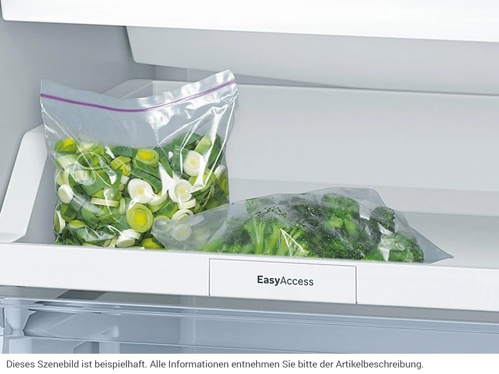Bosch Serie 2 KGN36NLEA Total No Frost Refrigerator 186x60cm Silver - immagine 5