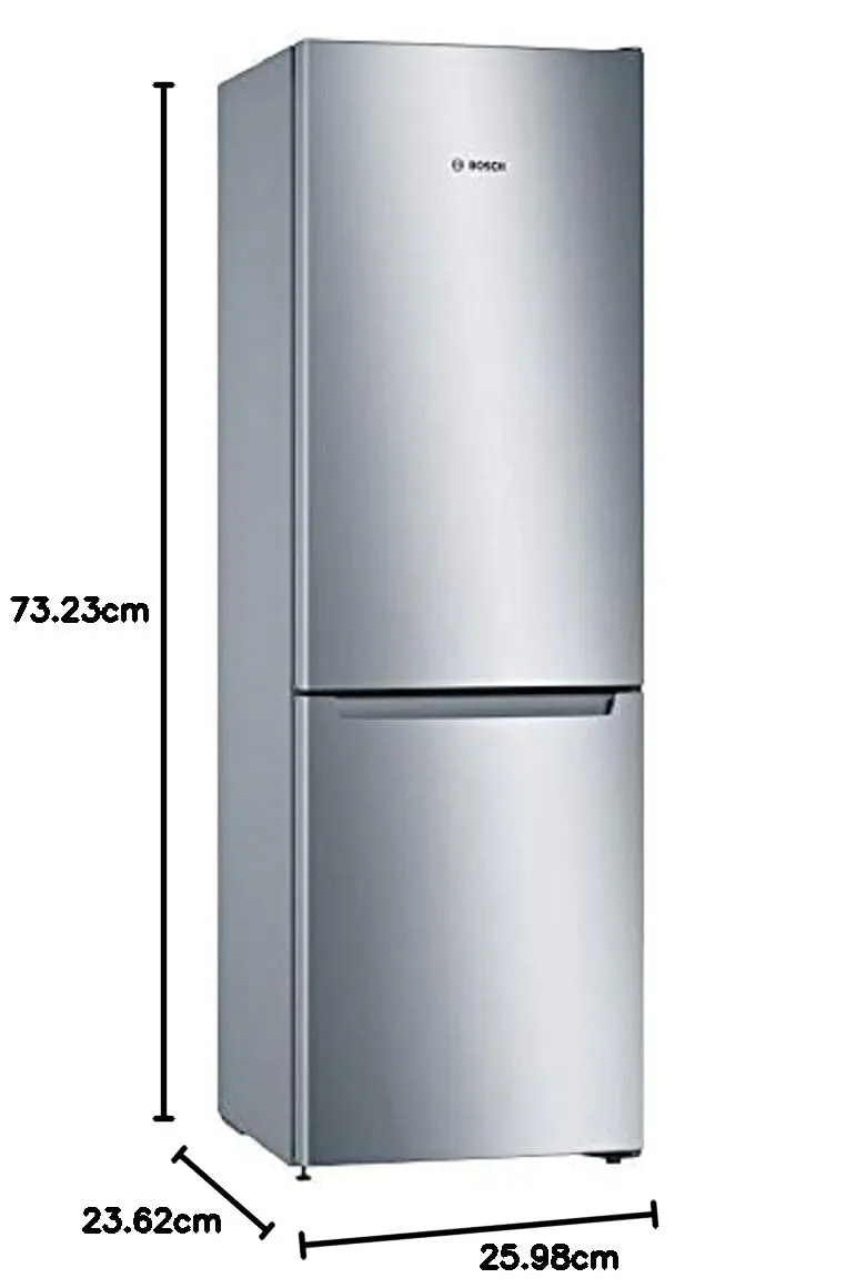 Bosch Serie 2 KGN36NLEA Total No Frost Refrigerator 186x60cm Silver - immagine 8