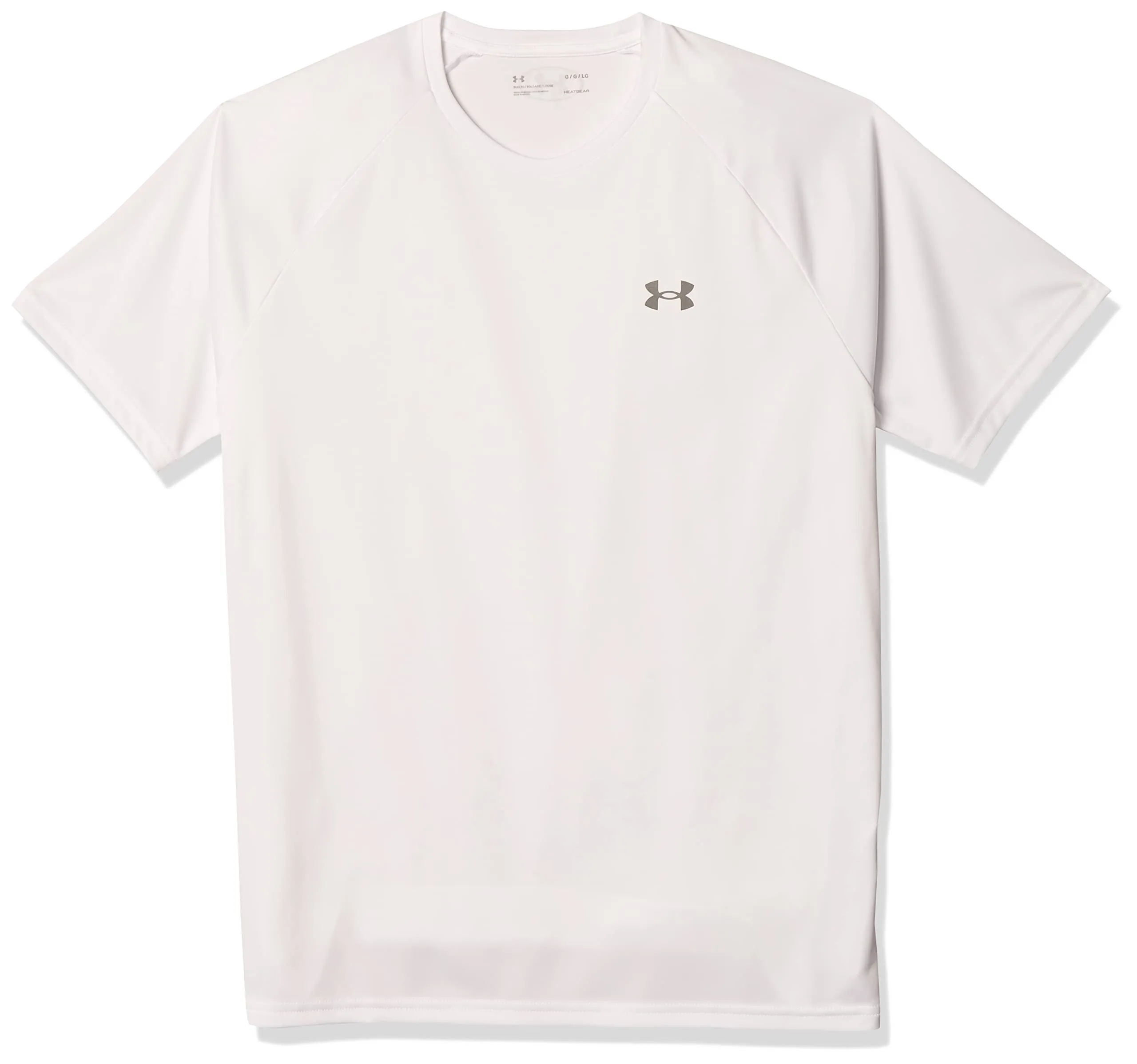 Under Armour Velocity 2.0 Men's Short Sleeve T-Shirt, White/Steel, S - immagine 1
