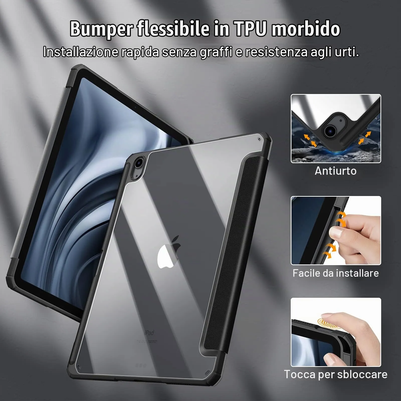 FINTIE Cover for iPad Air 11" (M4/M3/M2 2024-2026) and iPad Air 5th & 4th Gen 10.9" - immagine 5