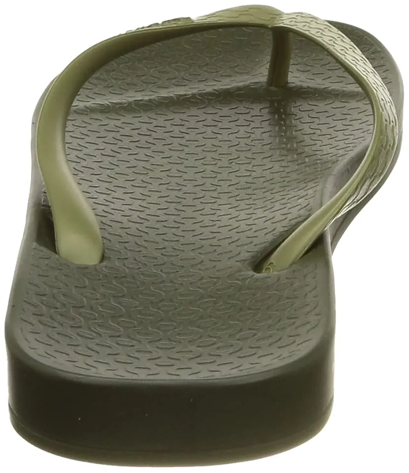 Ipanema Donna Anatomica Tan Flip Flops, Dark Green, 35.5 EU Stretta - immagine 3