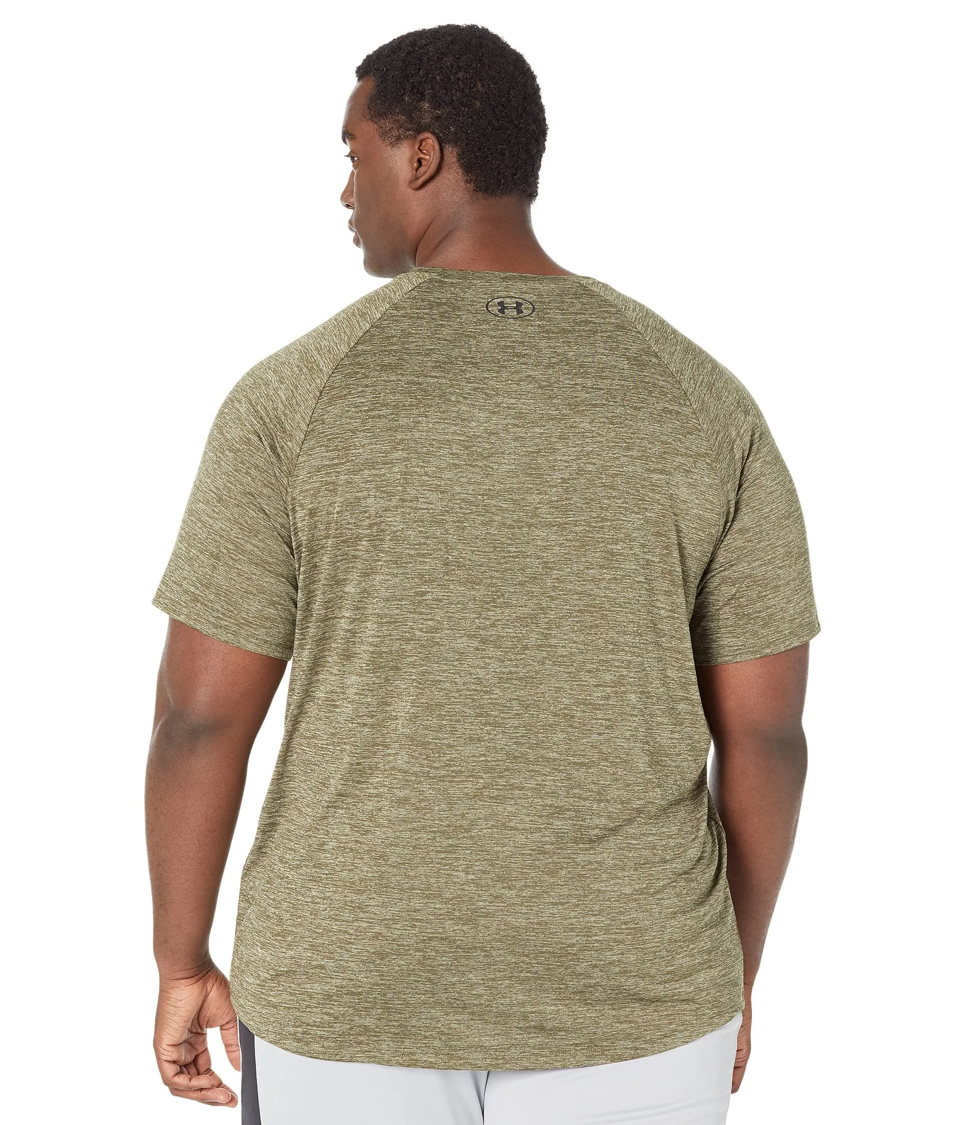 Under Armour Men's Tech 2.0 Short Sleeve T-Shirt - White / Overcast Gray - XS - immagine 2