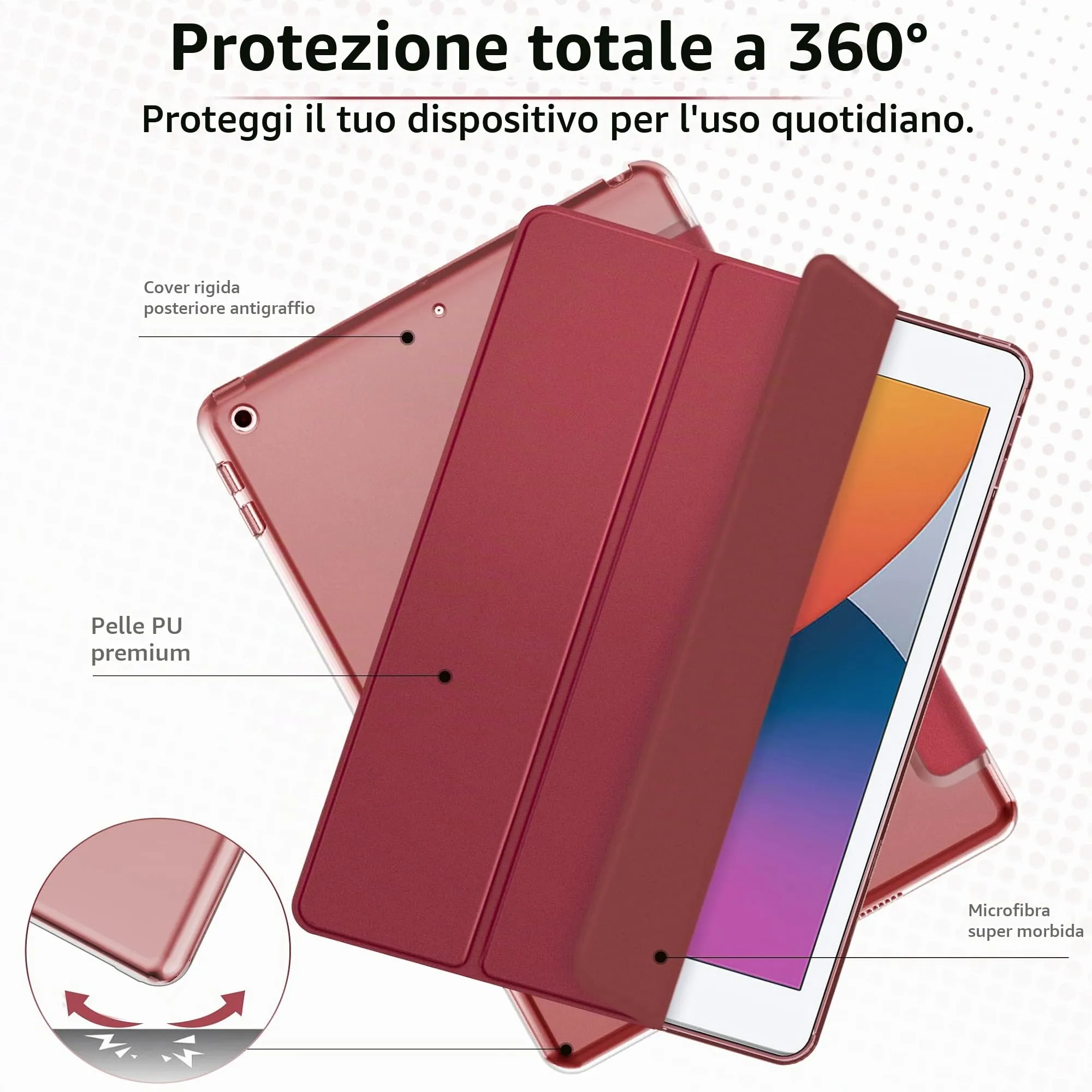 EasyAcc Case for iPad 9.7" (6th Gen 2018/5th Gen 2017) - immagine 7
