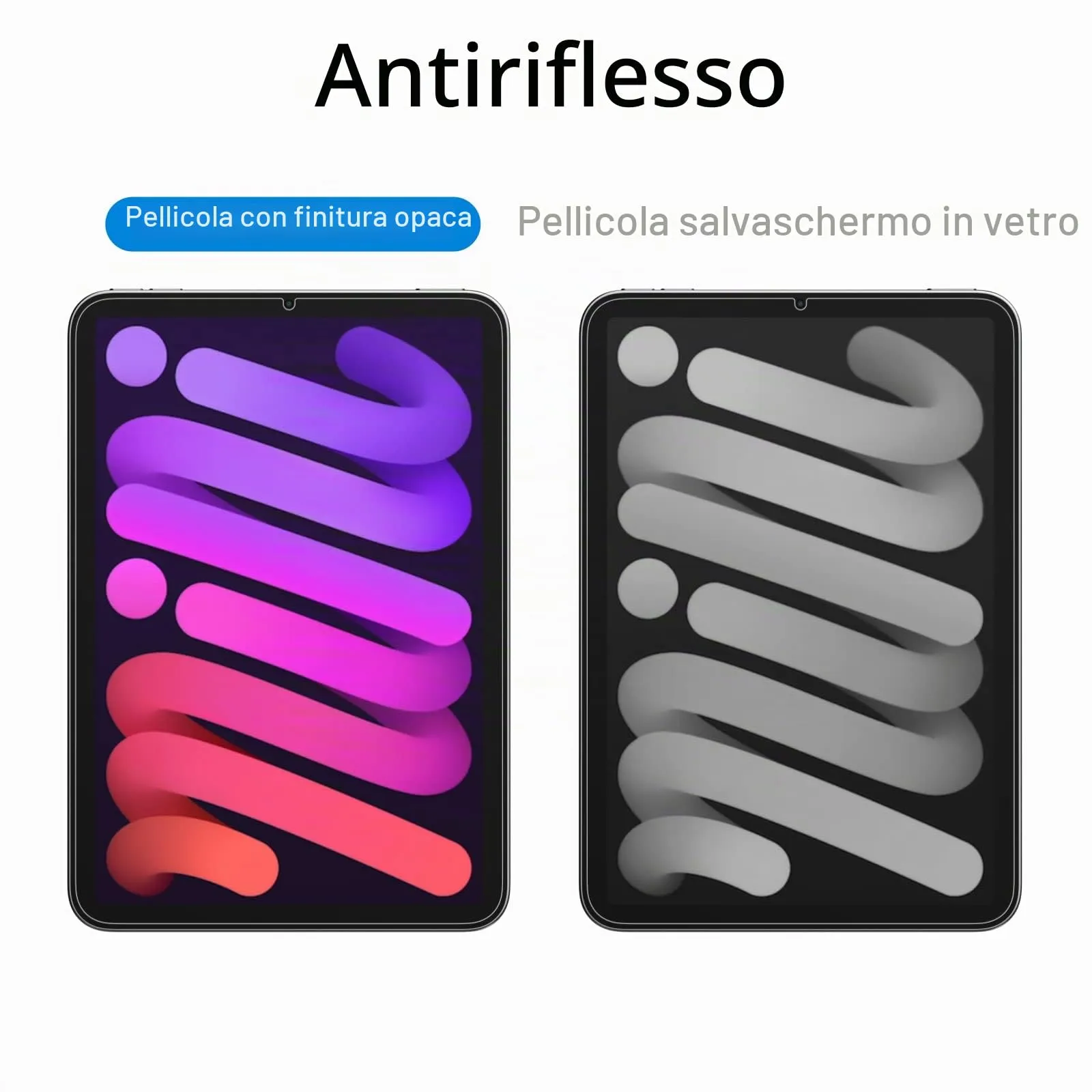 JETech Pellicola Protettiva Effetto Carta Opaca per iPad mini A17 Pro / mini 6 - immagine 5
