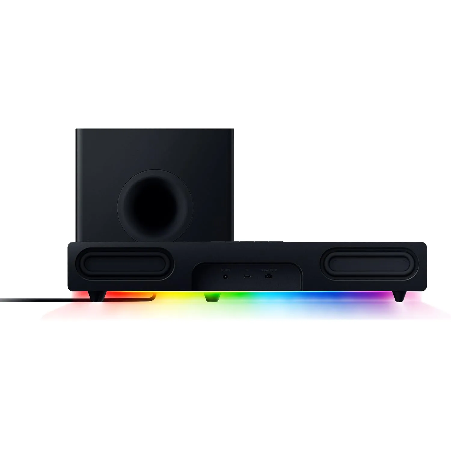 Razer Leviathan V2 Soundbar per PC Gaming con Subwoofer, Dolby 5.1, Nero - immagine 8