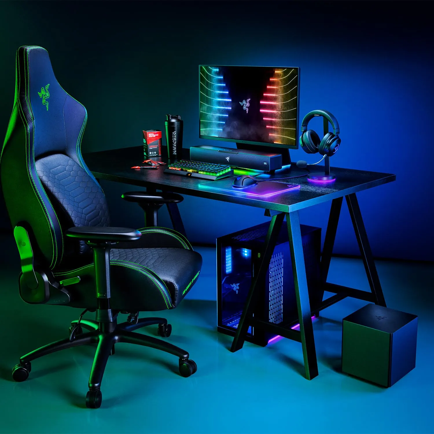 Razer Leviathan V2 Soundbar per PC Gaming con Subwoofer, Dolby 5.1, Nero - immagine 11