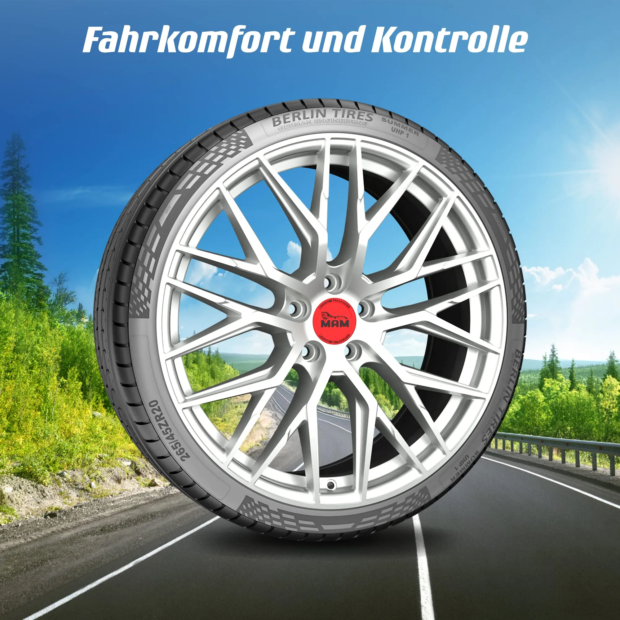 Berlin Tires Summer UHP 1 XL 265/35 ZR22 102 Y - immagine 4