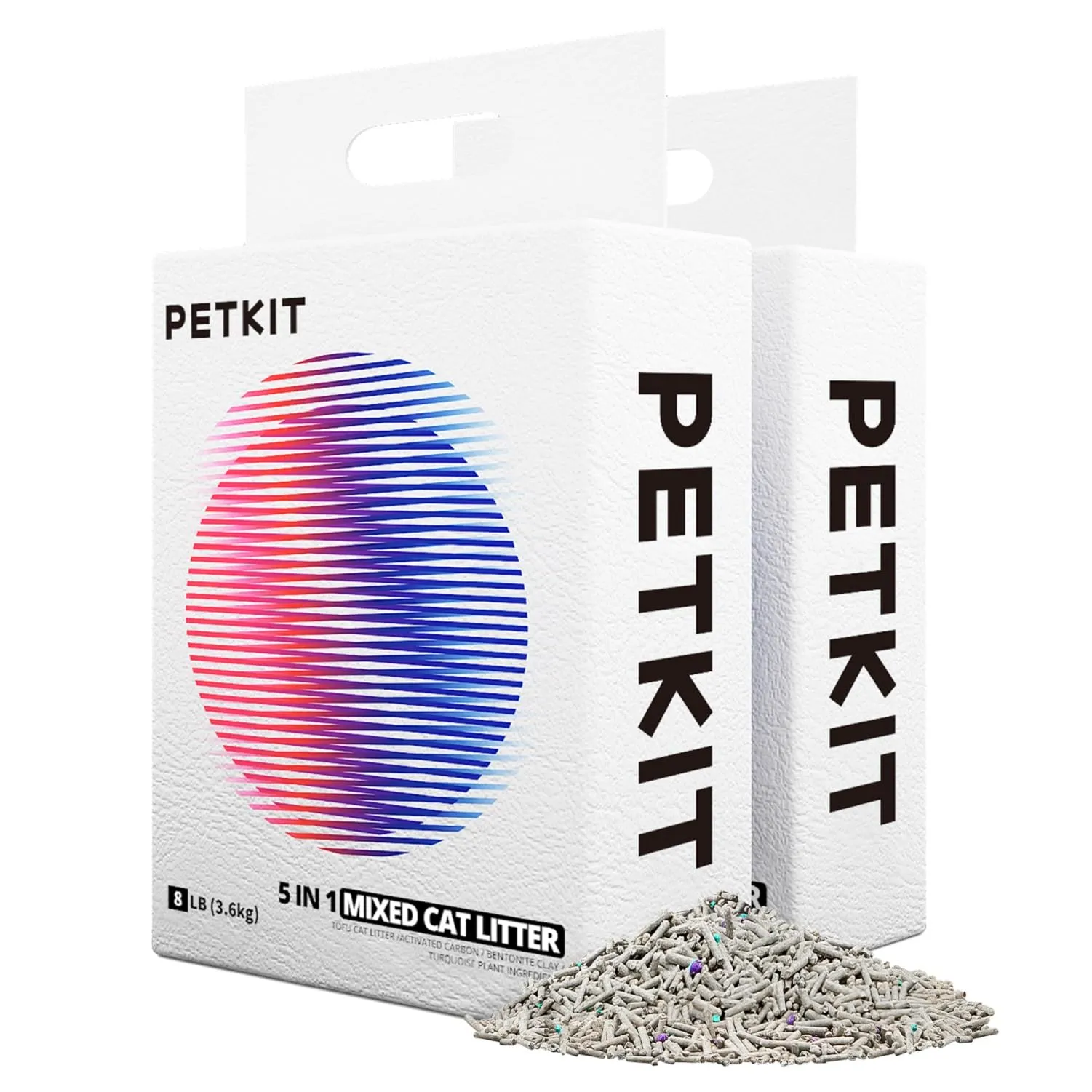 PETKIT Lettiera per Gatti Mista, 2 x 3,6 kg - immagine 1
