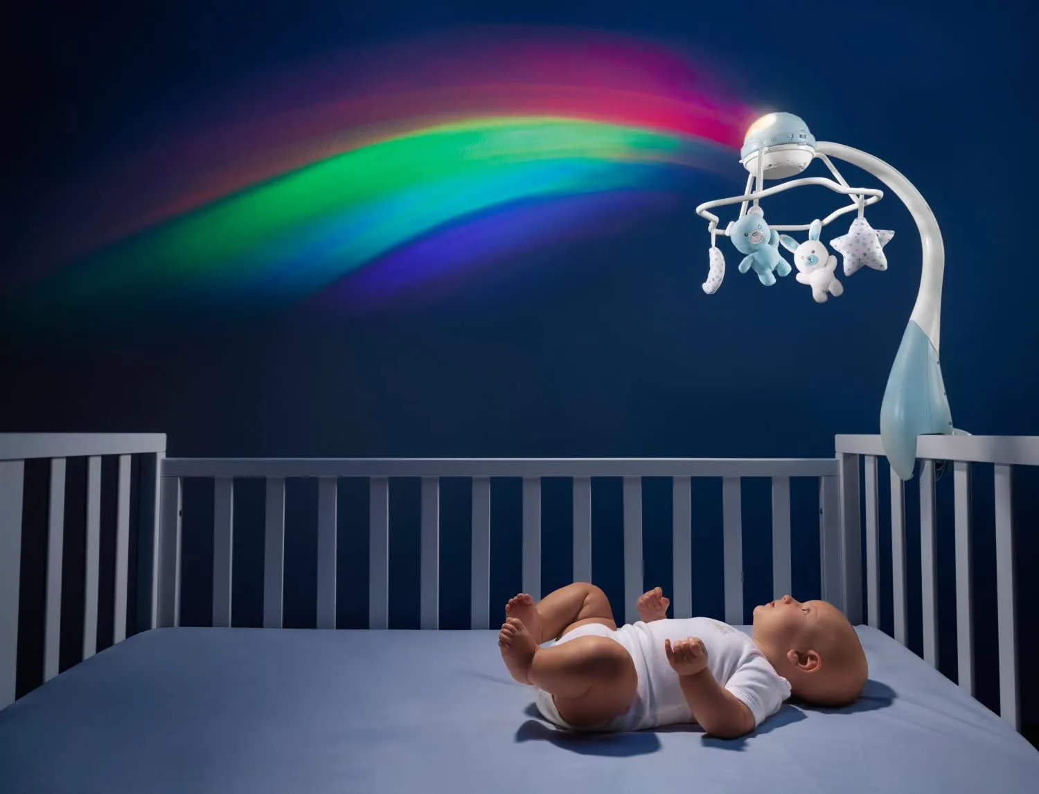 Chicco Giostrina Evolutiva Arcobaleno 3in1 per Culle Next2Me e Lettini con Telecomando - immagine 7