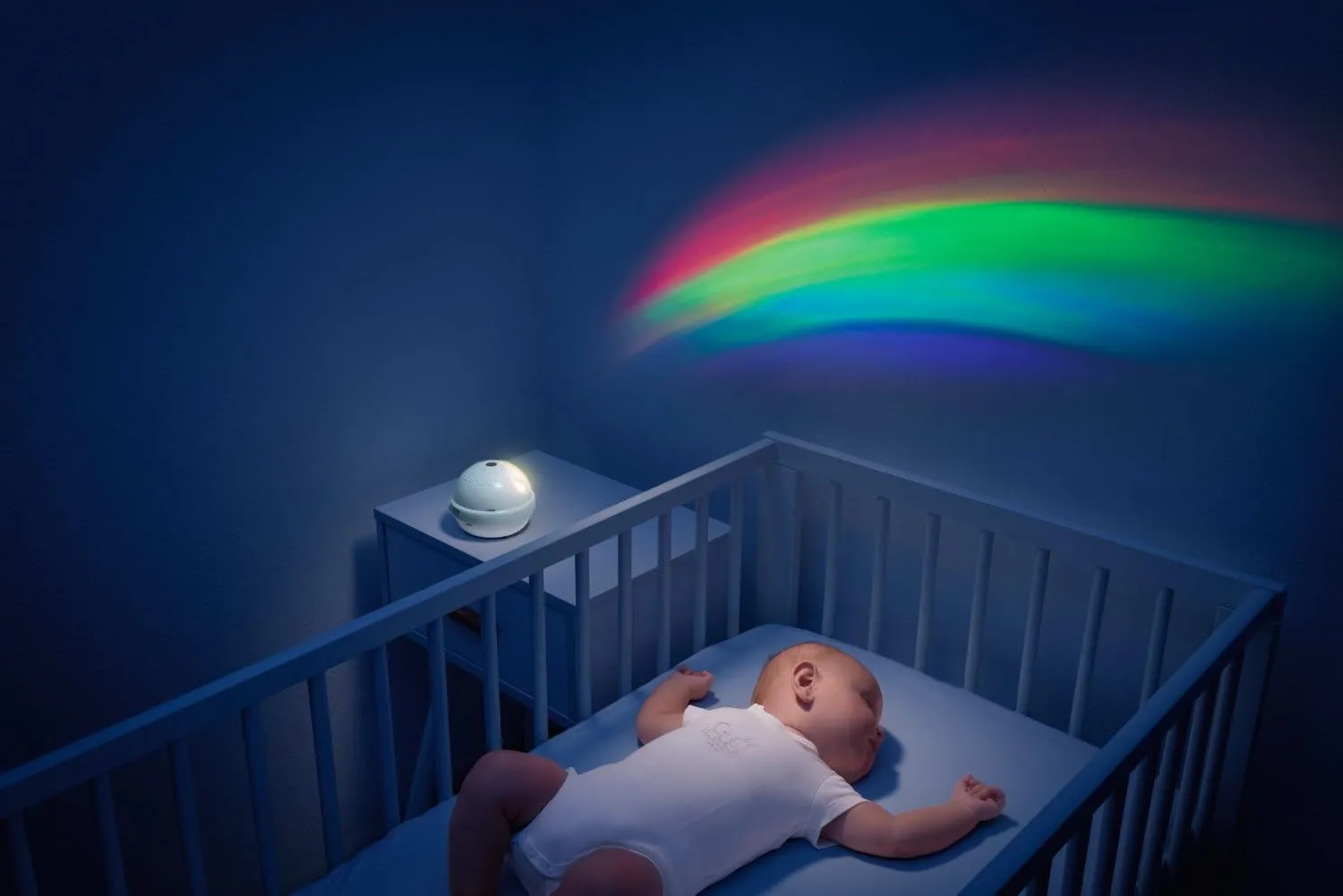 Chicco First Dreams Giostrina Musicale Arcobaleno 3in1, Blu - immagine 12