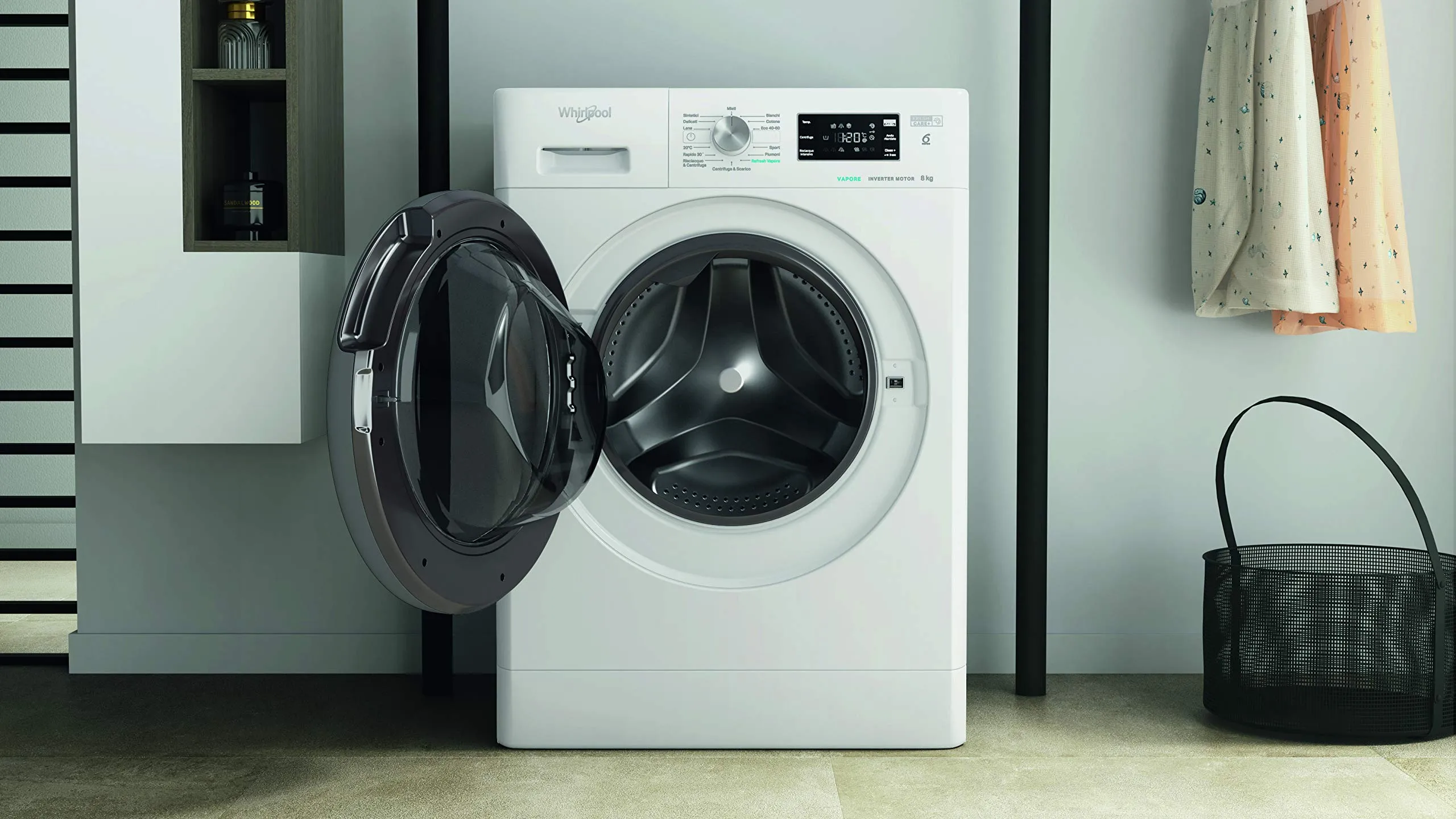 Whirlpool FFB 846 SV IT Lavatrice 8 kg - immagine 7