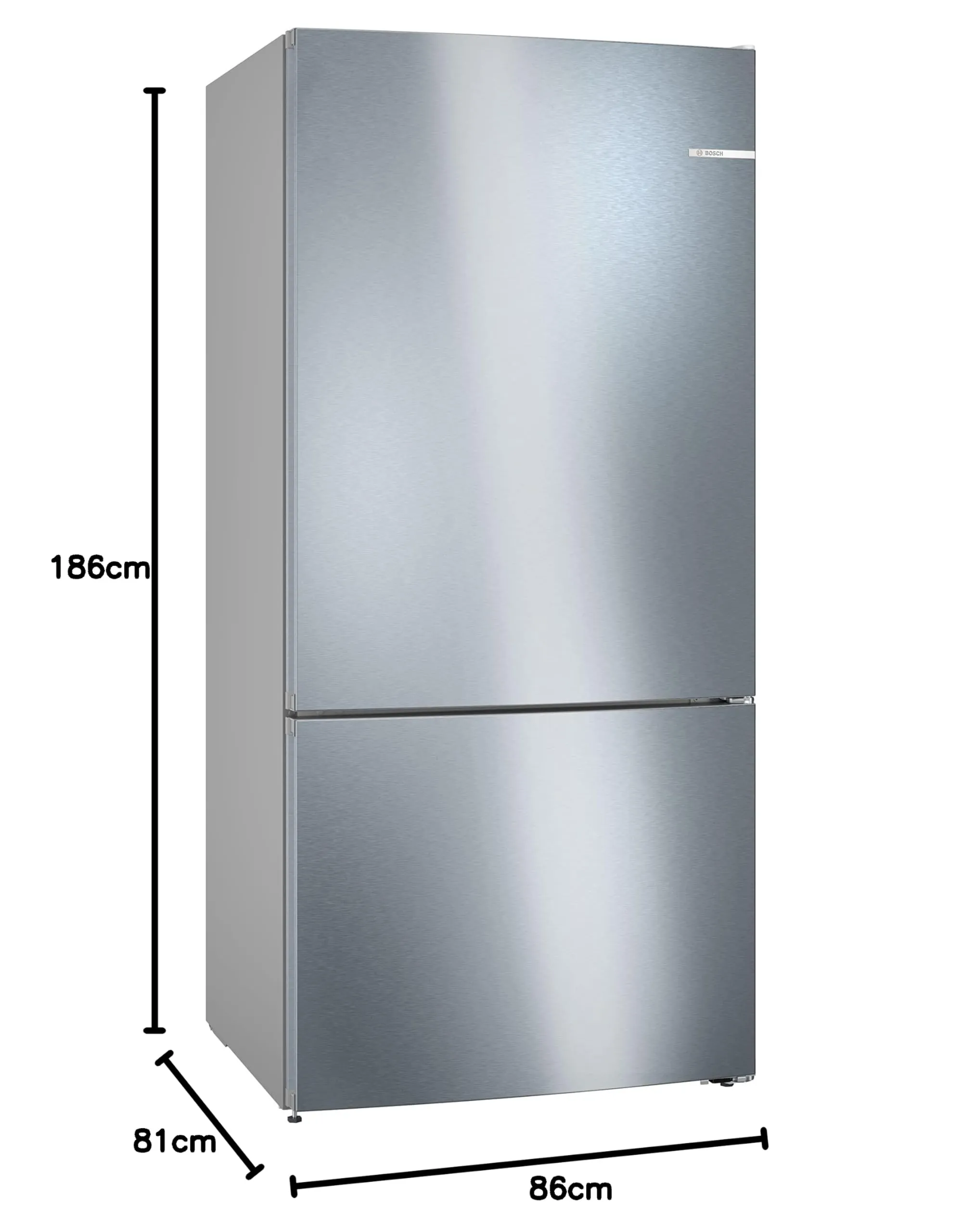 Bosch Serie 6 KGN86AIDR Frigo Combinato Total No Frost 186x86 cm Acciaio - immagine 13