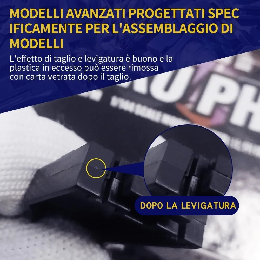 Stedi MS-100 Model Nipper, 4.8-inch, Nero - immagine 4