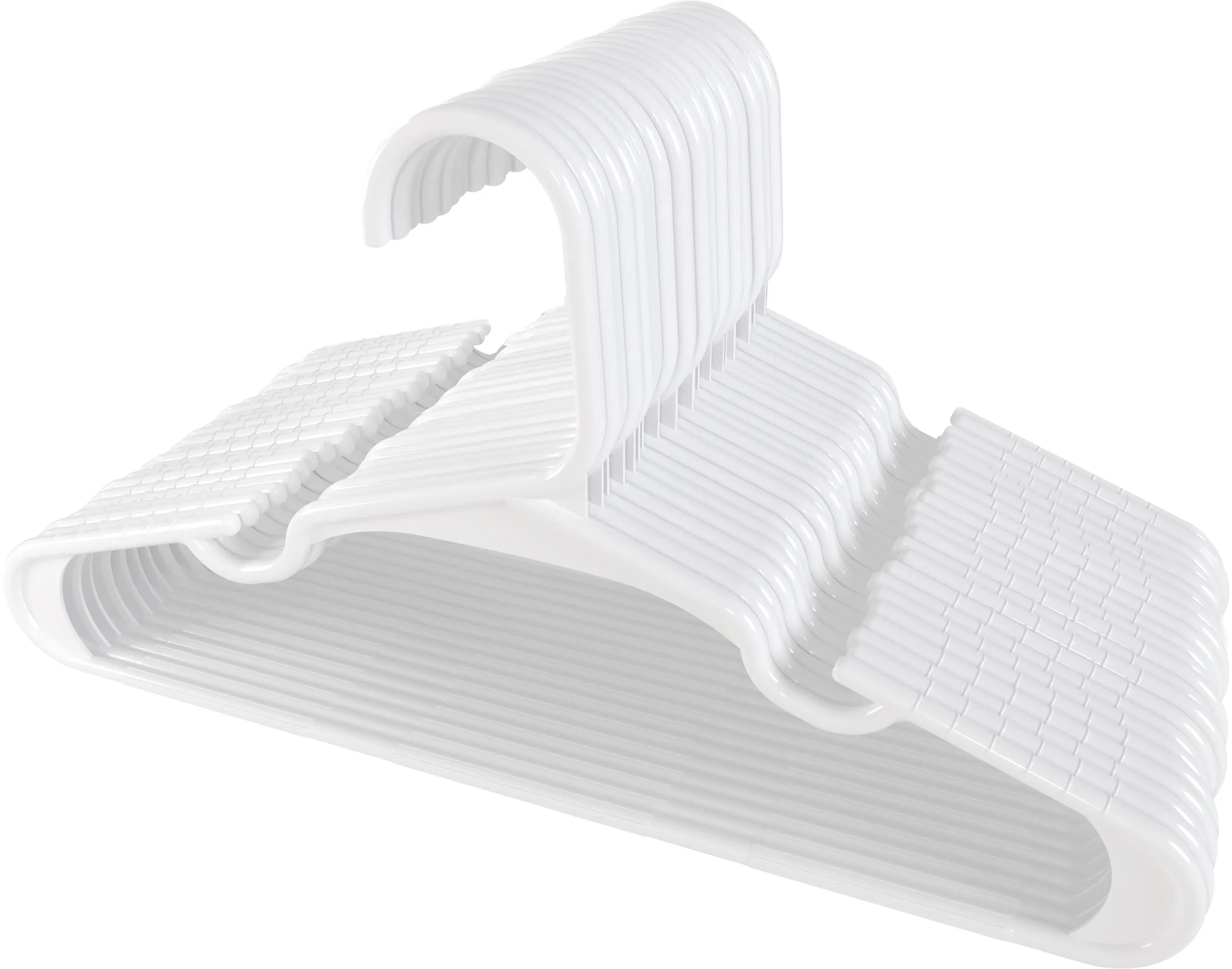 Utopia Home Grucce per bambini salvaspazio, Pack di 40, Bianco - immagine 4